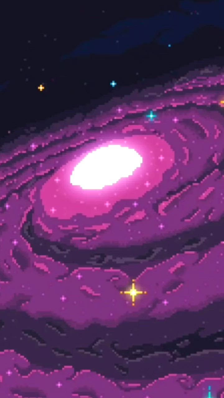 Purple Cosmic Disk Download Wallpapers