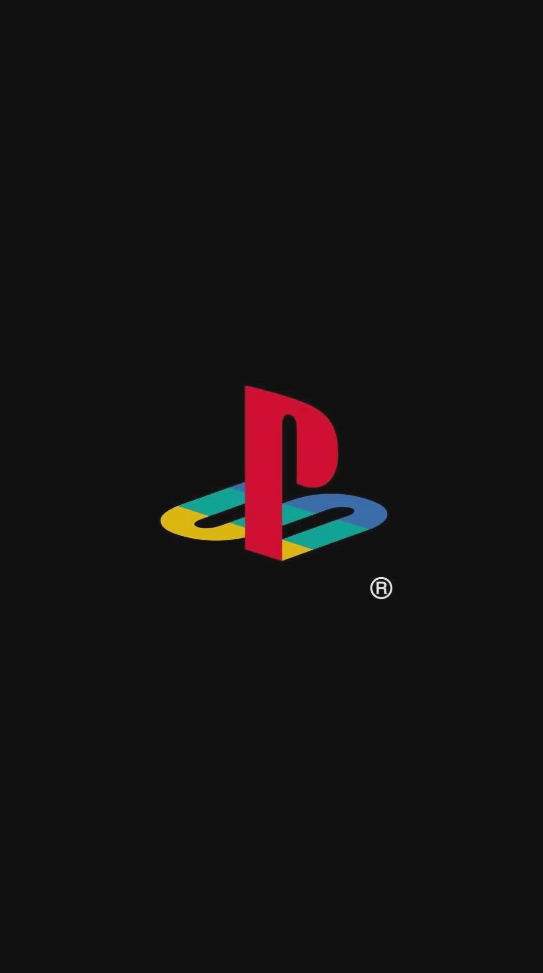 Playstation Logo On Black Download Wallpapers