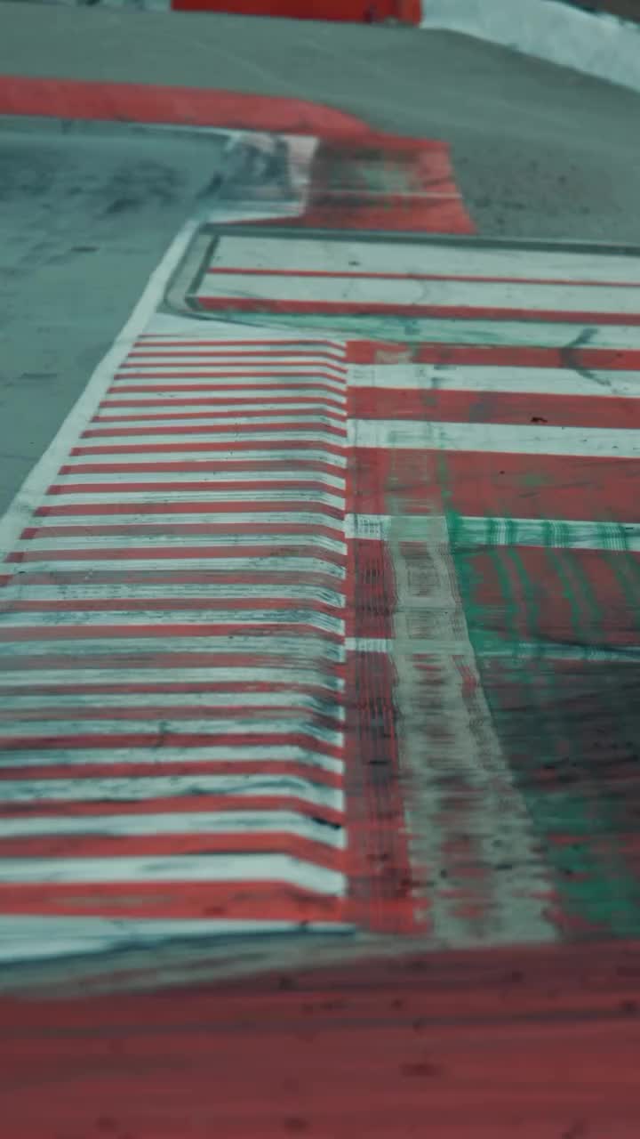 Rainy Race Track Turn Download Wallpapers