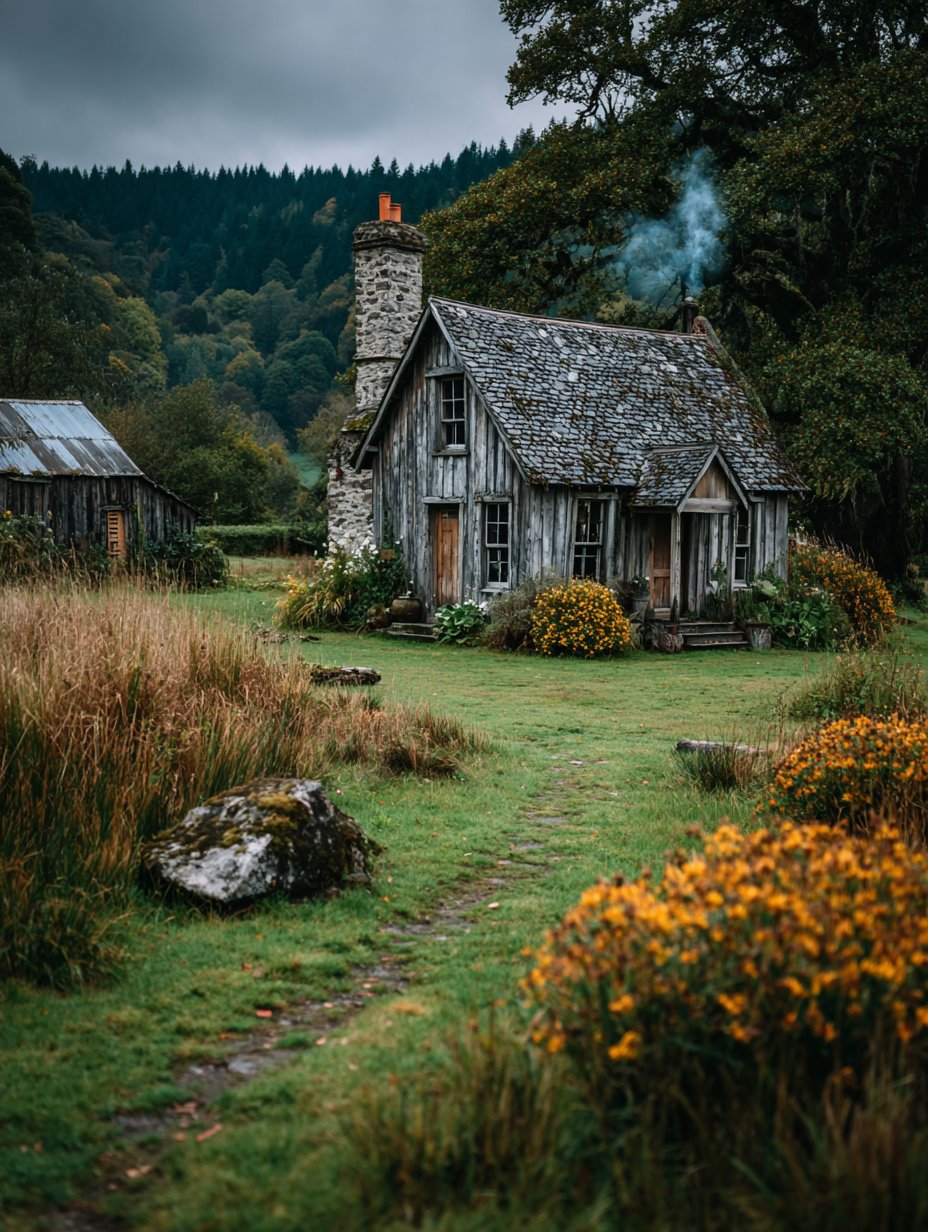 A remote Cabin Download Wallpapers