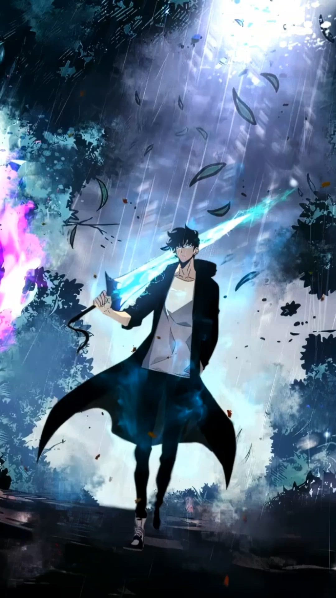 Serene Anime Figure Amidst Nature Download Wallpapers