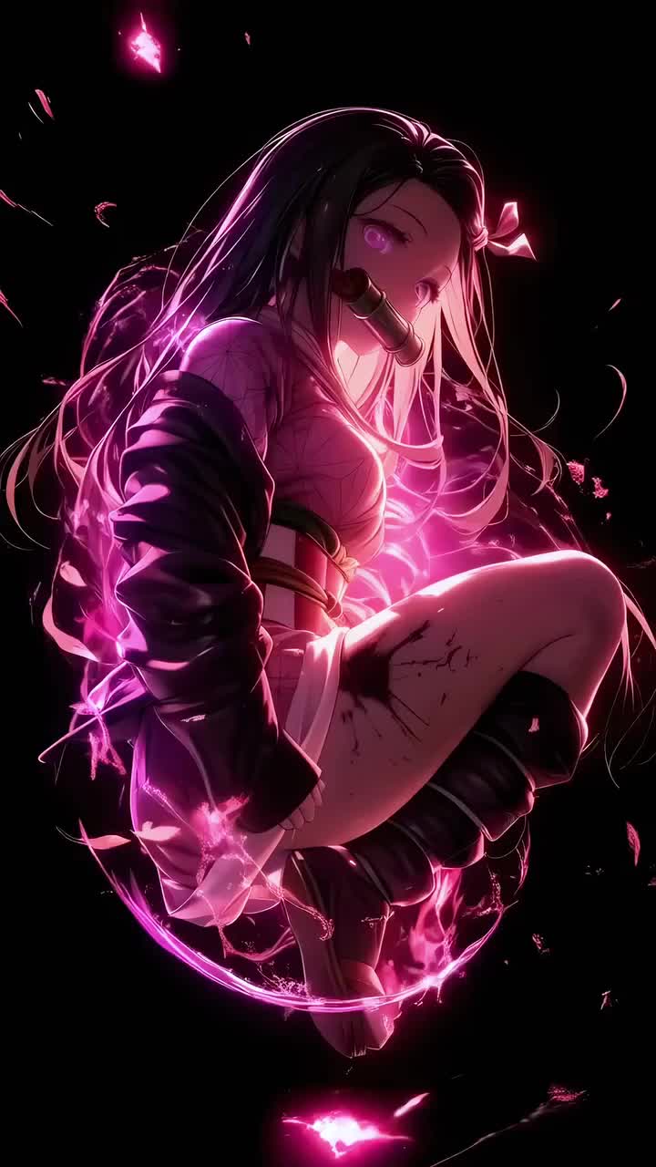 Serene Silhouette with Flowing Locks Download Wallpapers