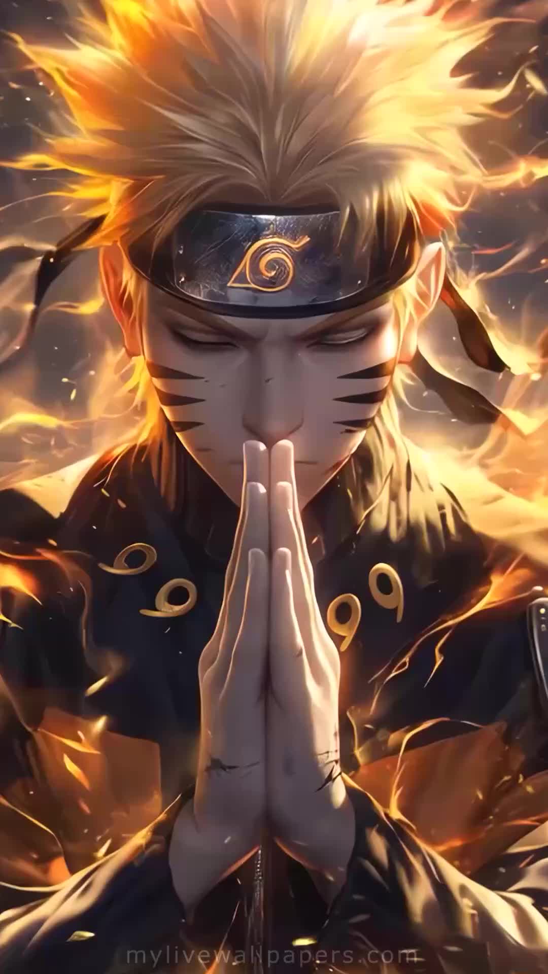 Anime Figure with Flowing Hair Download Wallpapers
