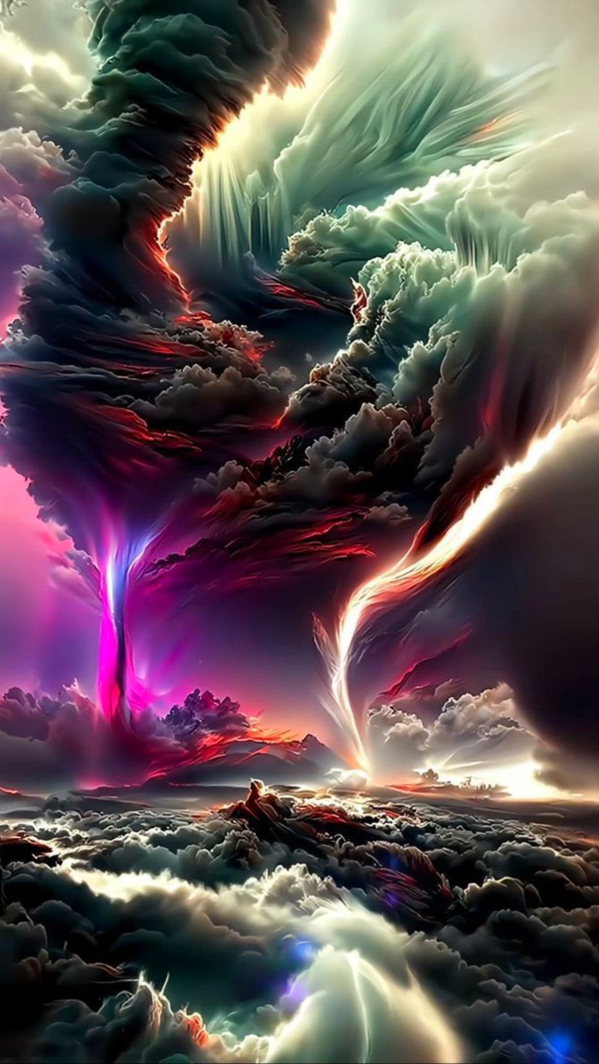 Dreamy Abstract Skies Download Wallpapers