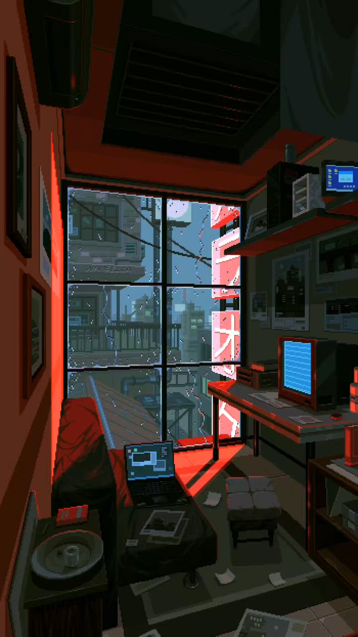 Futuristic Control Room Breeze Download Wallpapers