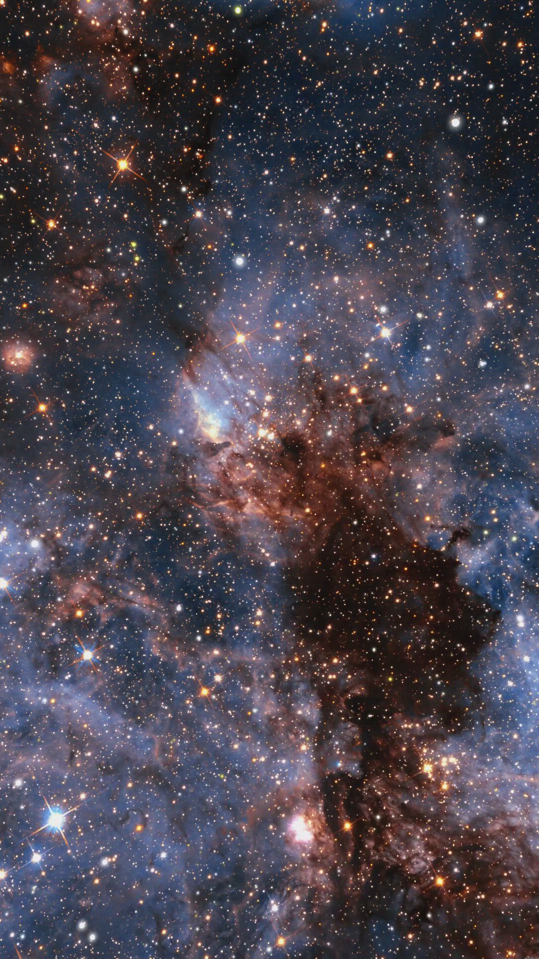 Starry Night Sky Glow Download Wallpapers