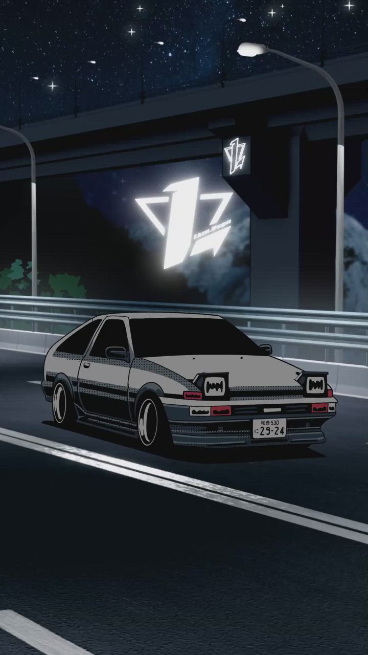 Urban Nightside Drift Download Wallpapers