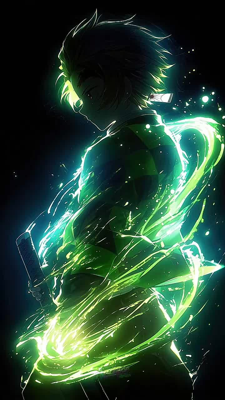 Flame-Eyed Demon Slayer Download Wallpapers