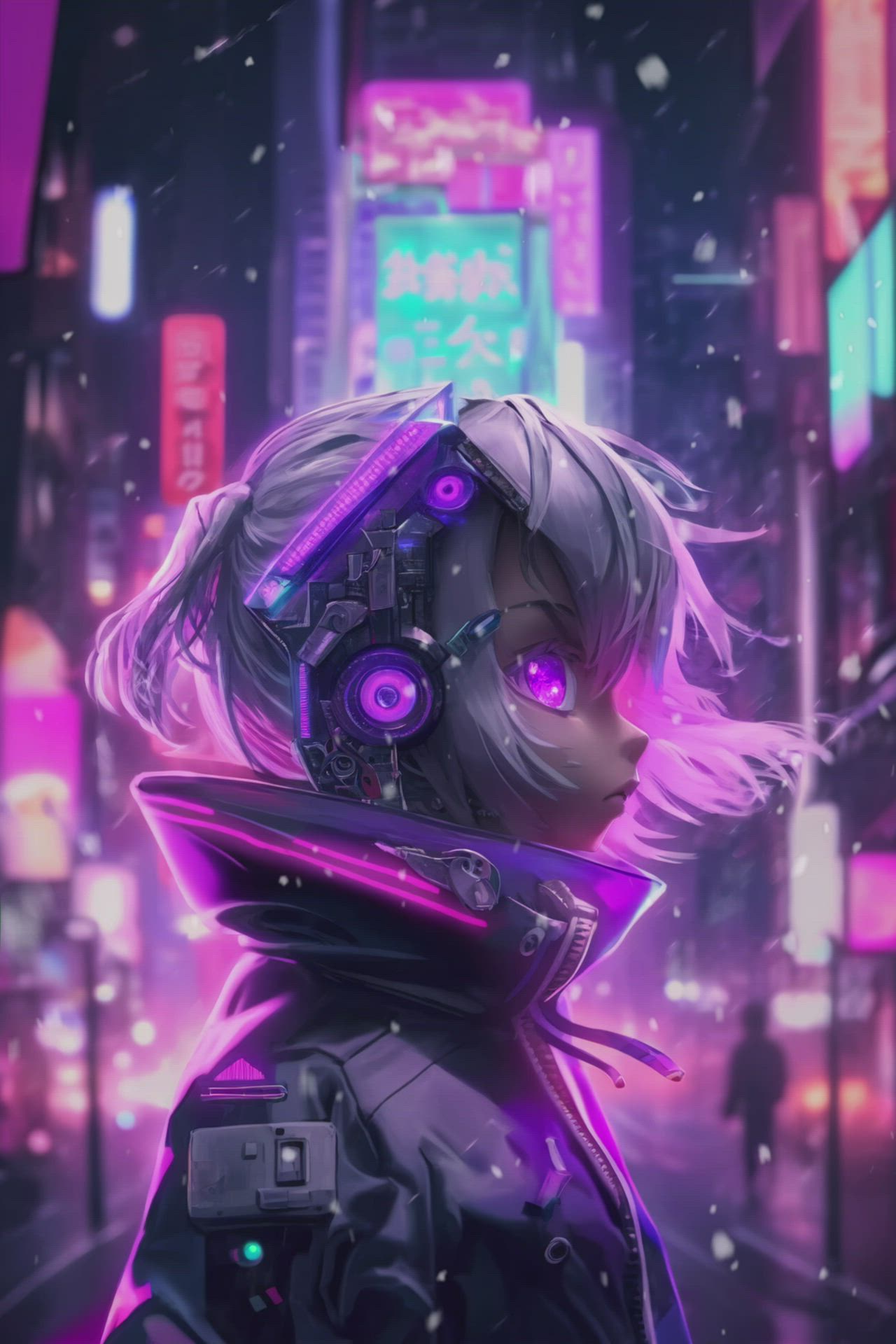 Neon Dreams in Tokyo Download Wallpapers