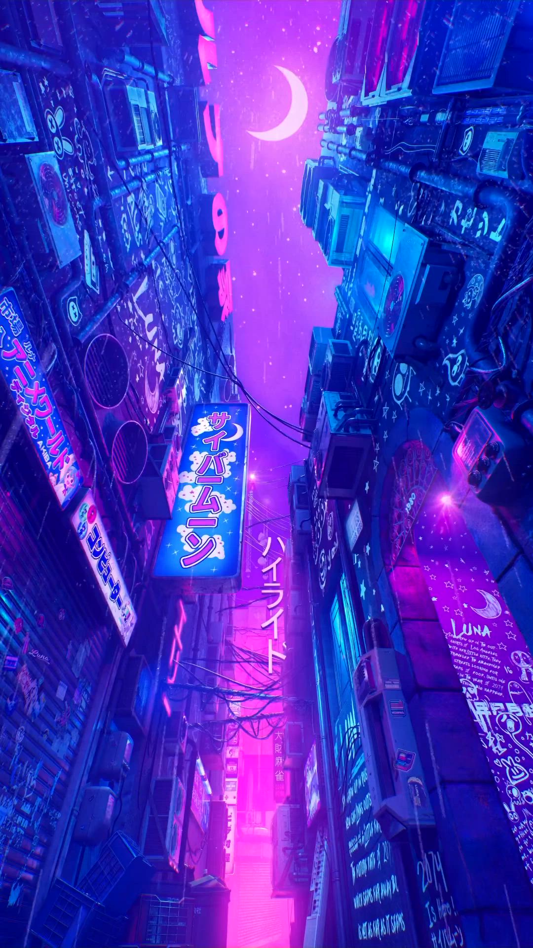 Urban Grid Illumination Download Wallpapers