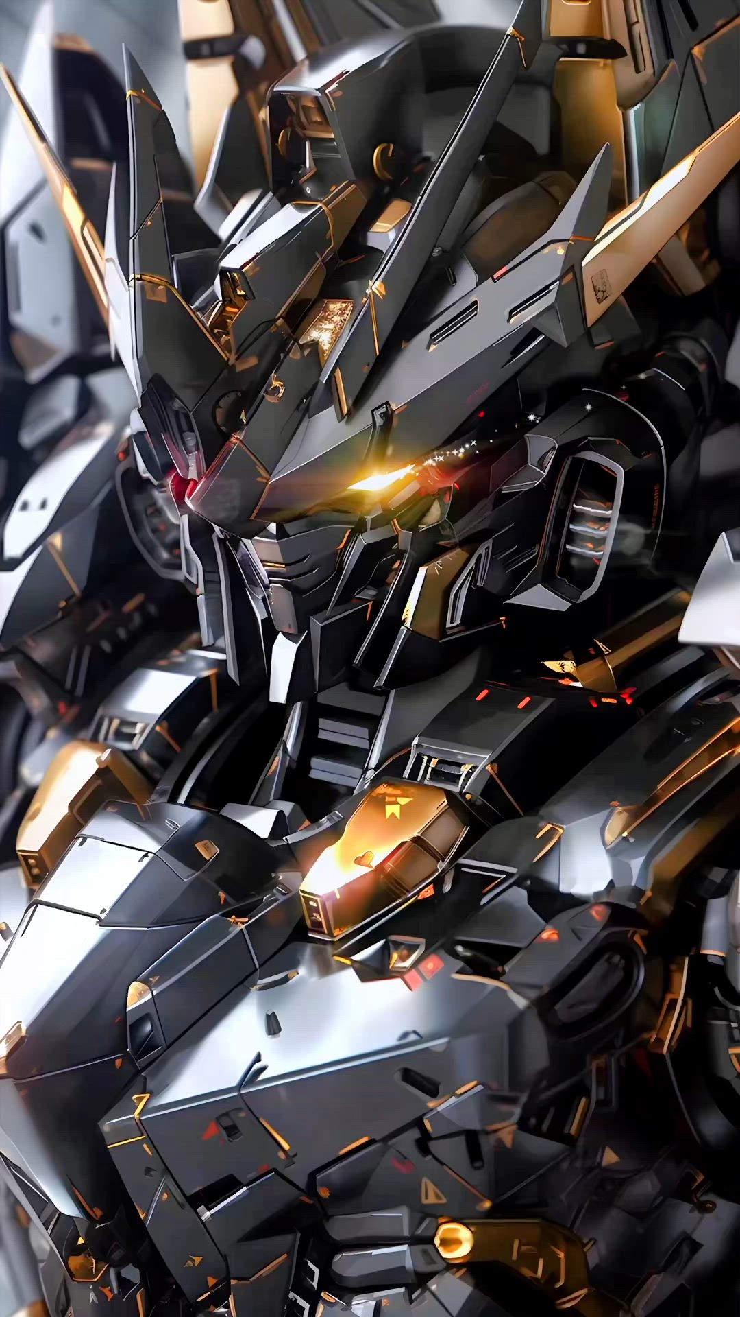 Neon Sentinel in Motion Download Wallpapers
