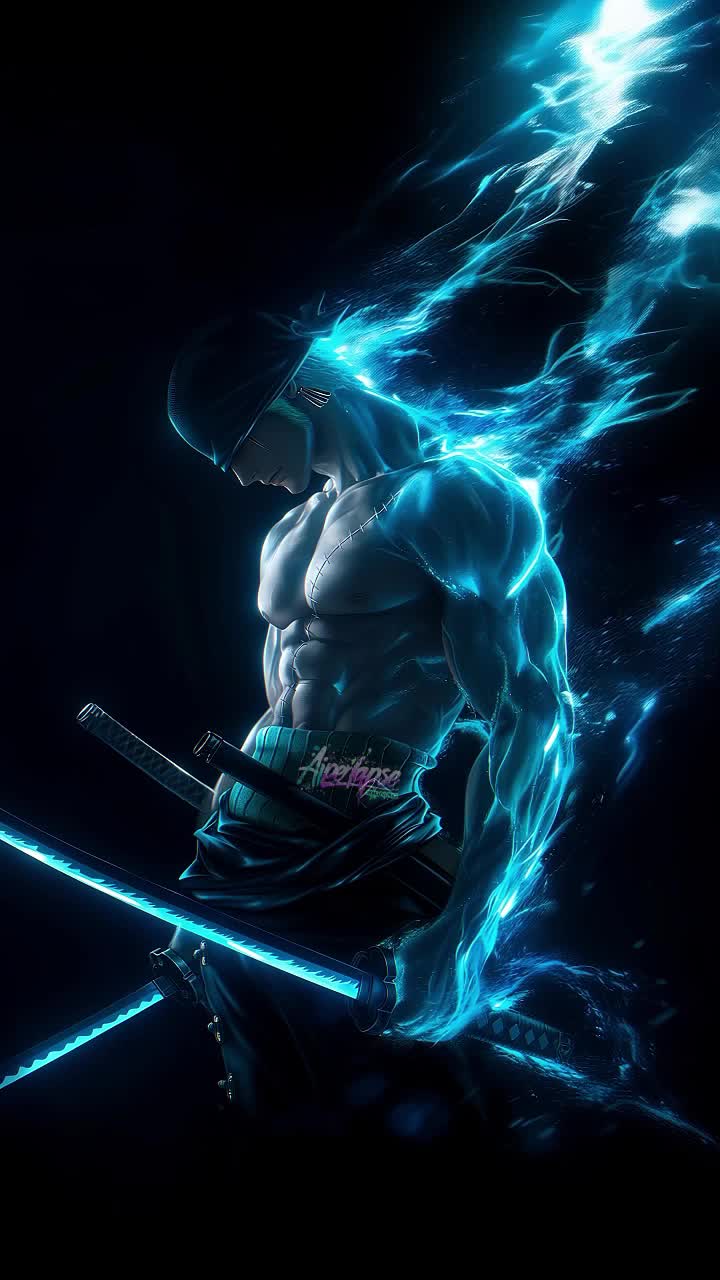 Swordsmans Resolve: Zoro 4K Dynamic Scene Download Wallpapers