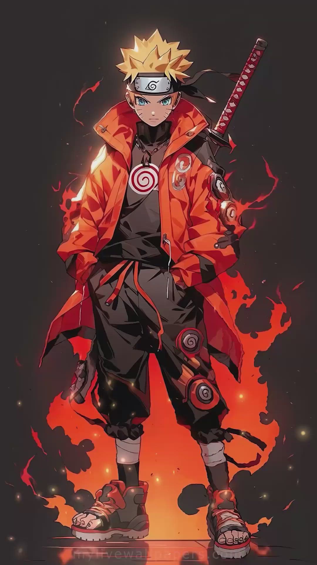Narutas Serene Stance Download Wallpapers
