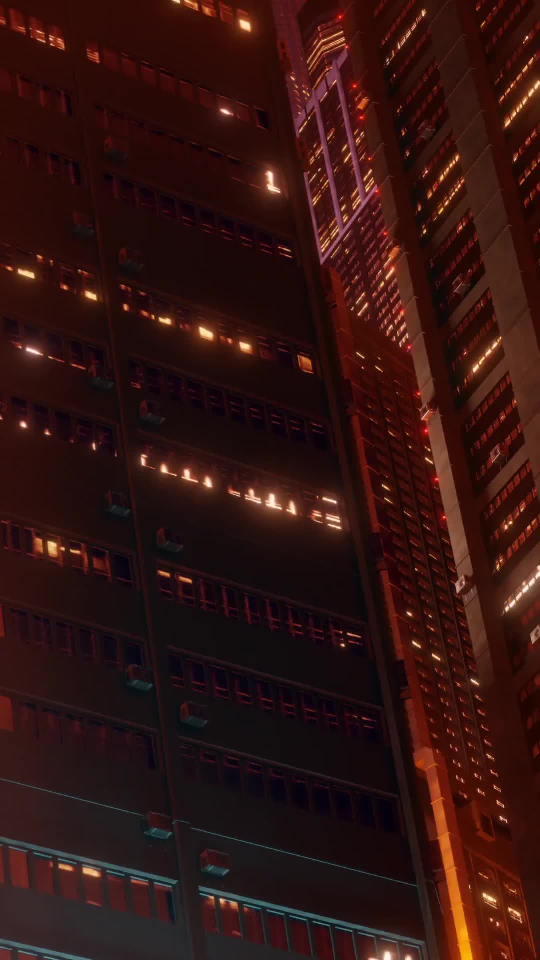 Neon Nights Urban Glow Download Wallpapers
