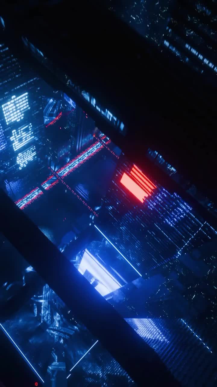 Neon Skyline Horizon Download Wallpapers