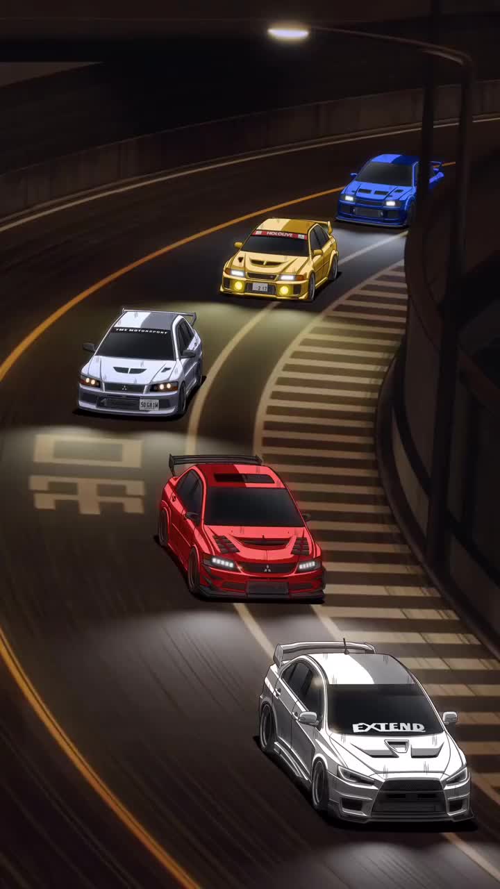 Neon Night Racing Download Wallpapers