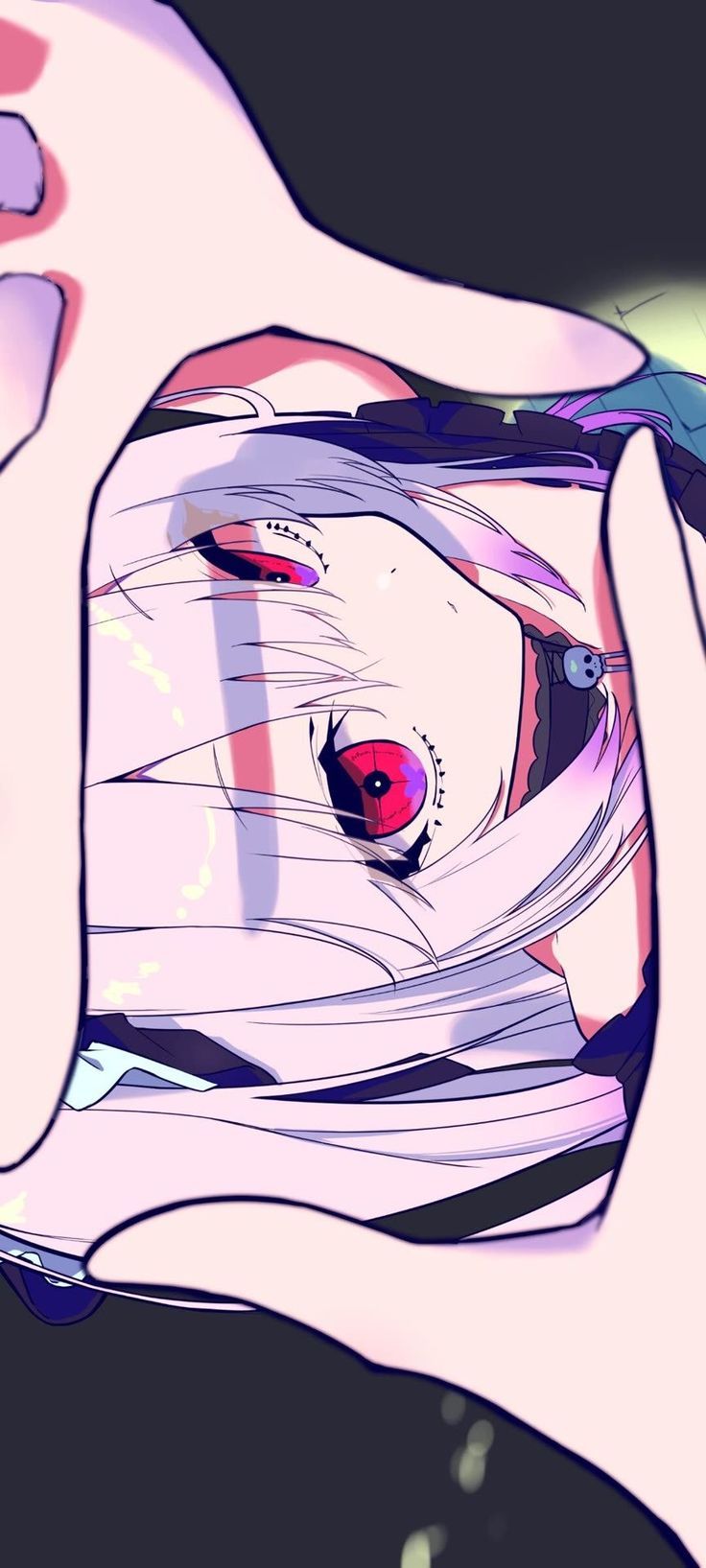 Anime Acrylic Art Portrait Download Wallpapers