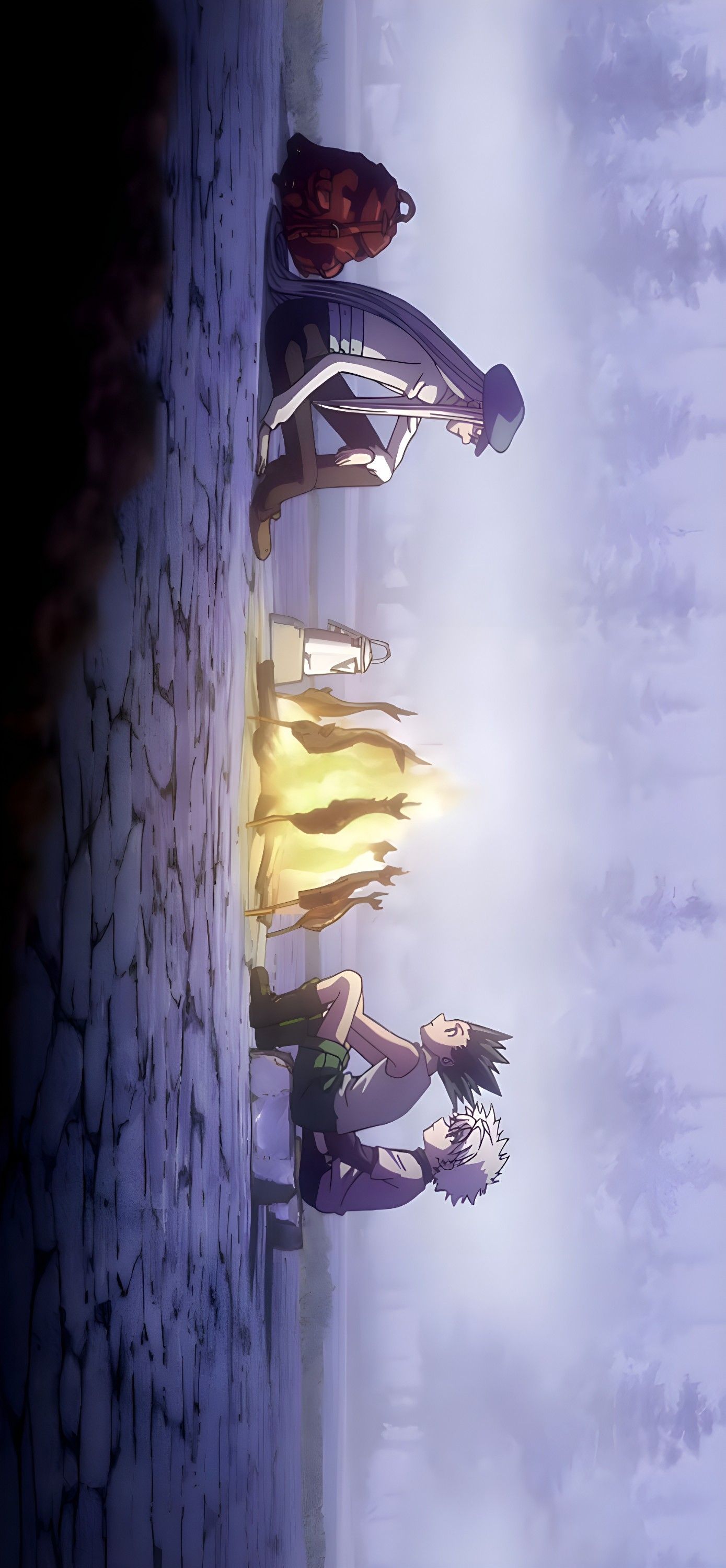Serene Anime Landscape for Mobile Download Wallpapers
