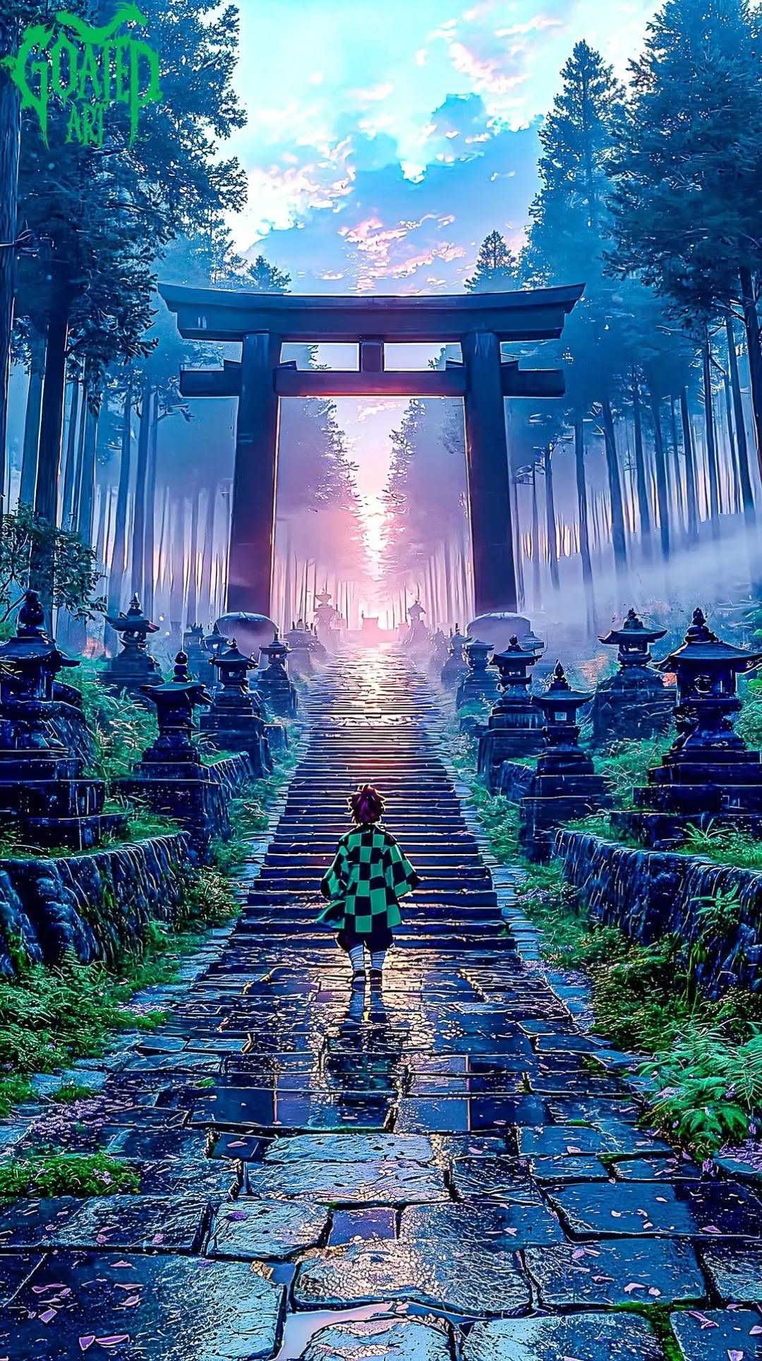 Anime Cityscape iPhone Background Download Wallpapers