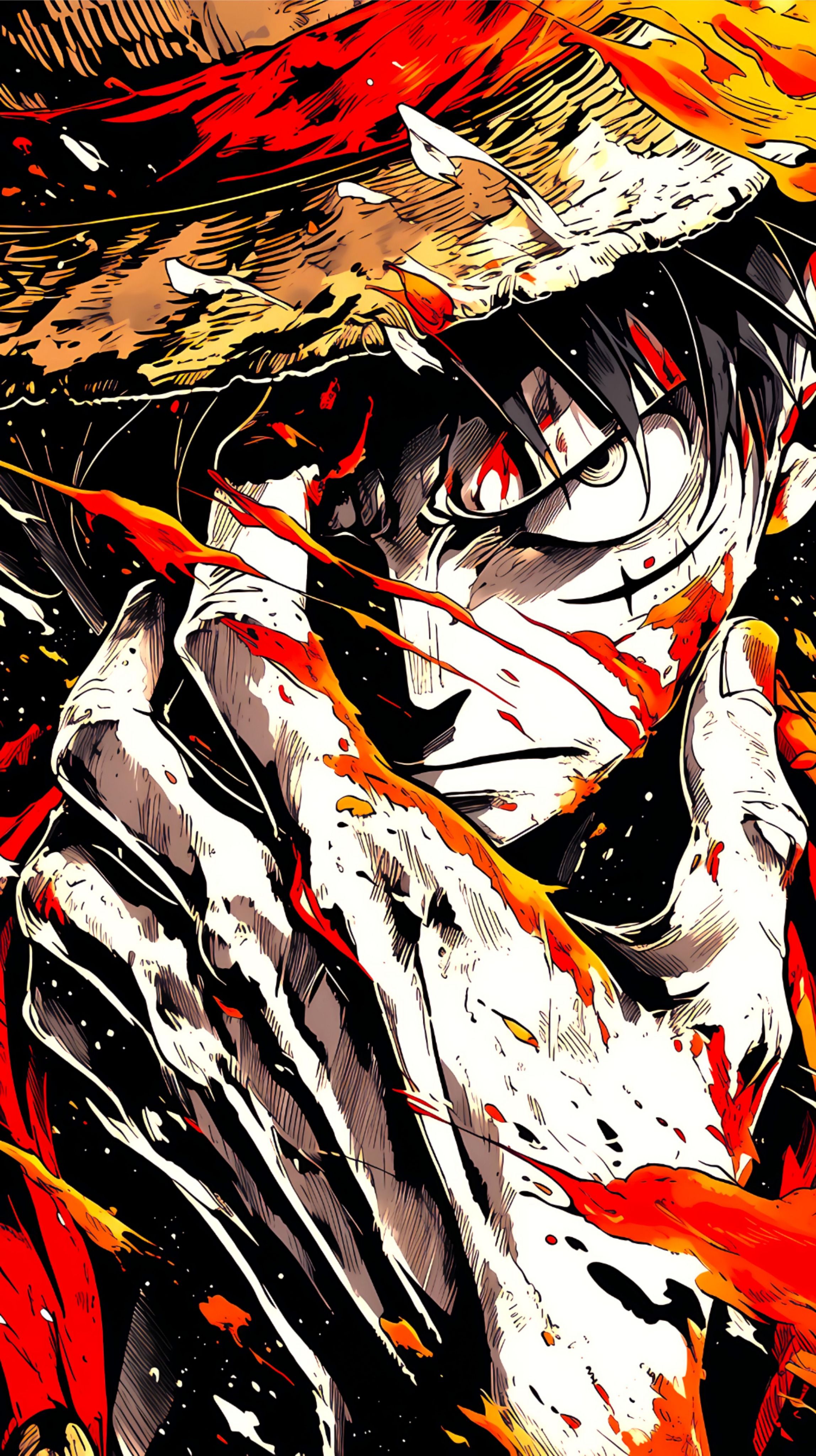 Luffy Manga Art Anime Illustration Download Wallpapers