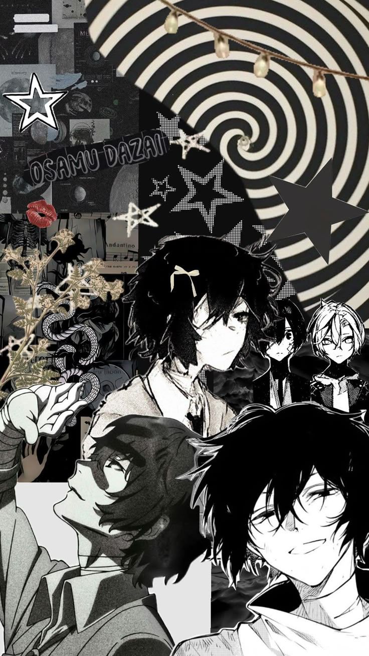 Spiral Anime Characters with Dark Hair Download Wallpapers