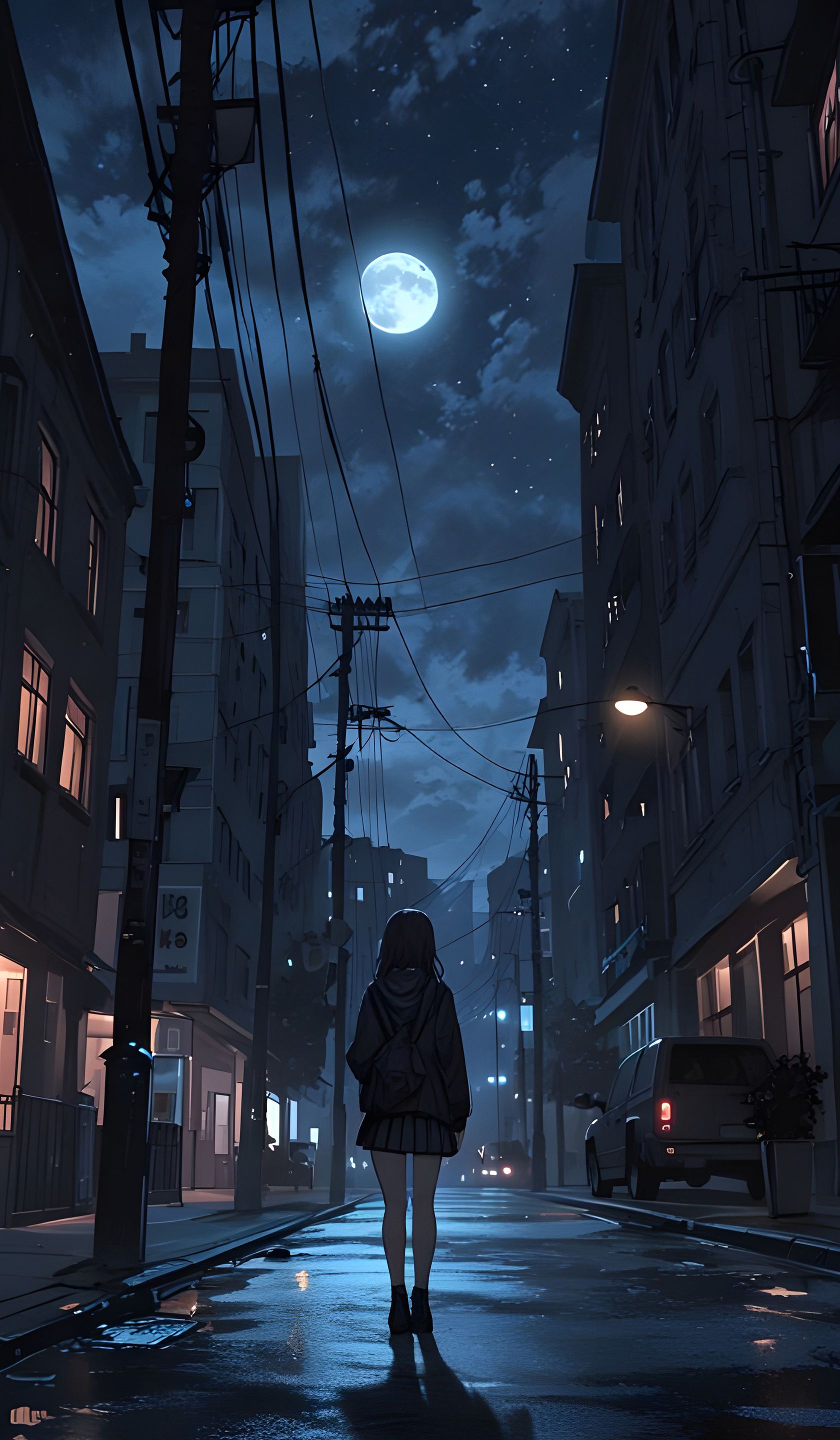 Anime Girl Aesthetic Phone Background Download Wallpapers