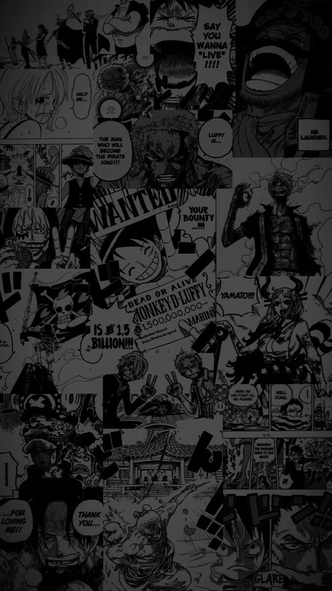 Vintage Manga Art Display Download Wallpapers