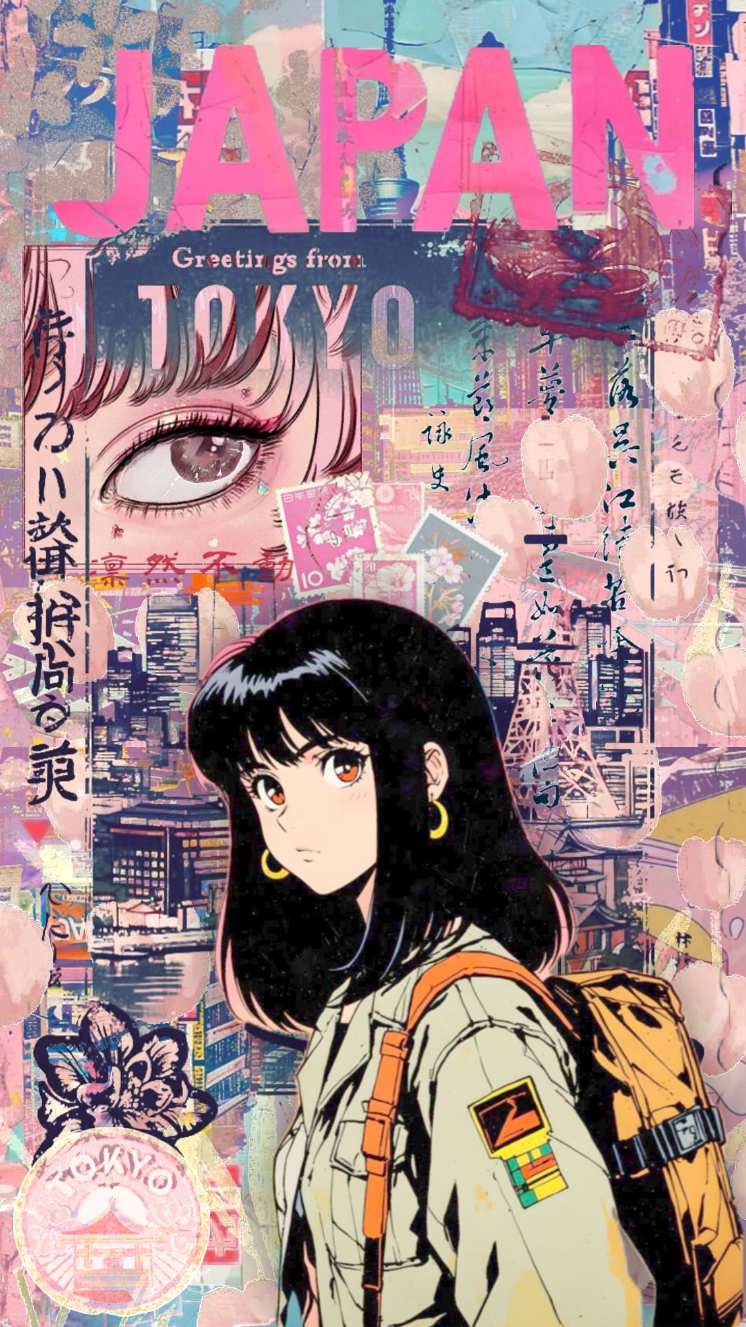 Japan Anime Art Poster Design Download Wallpapers