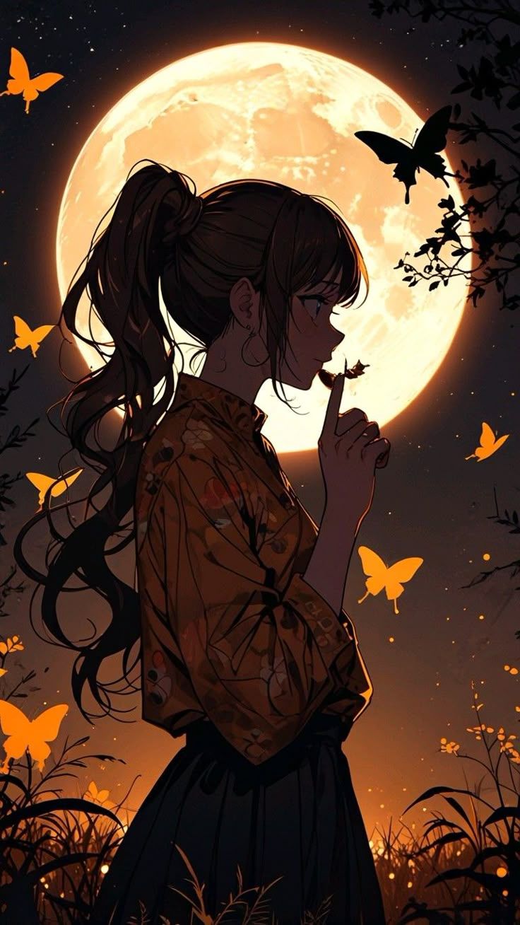 Stylish Anime Character Illustration Download Wallpapers