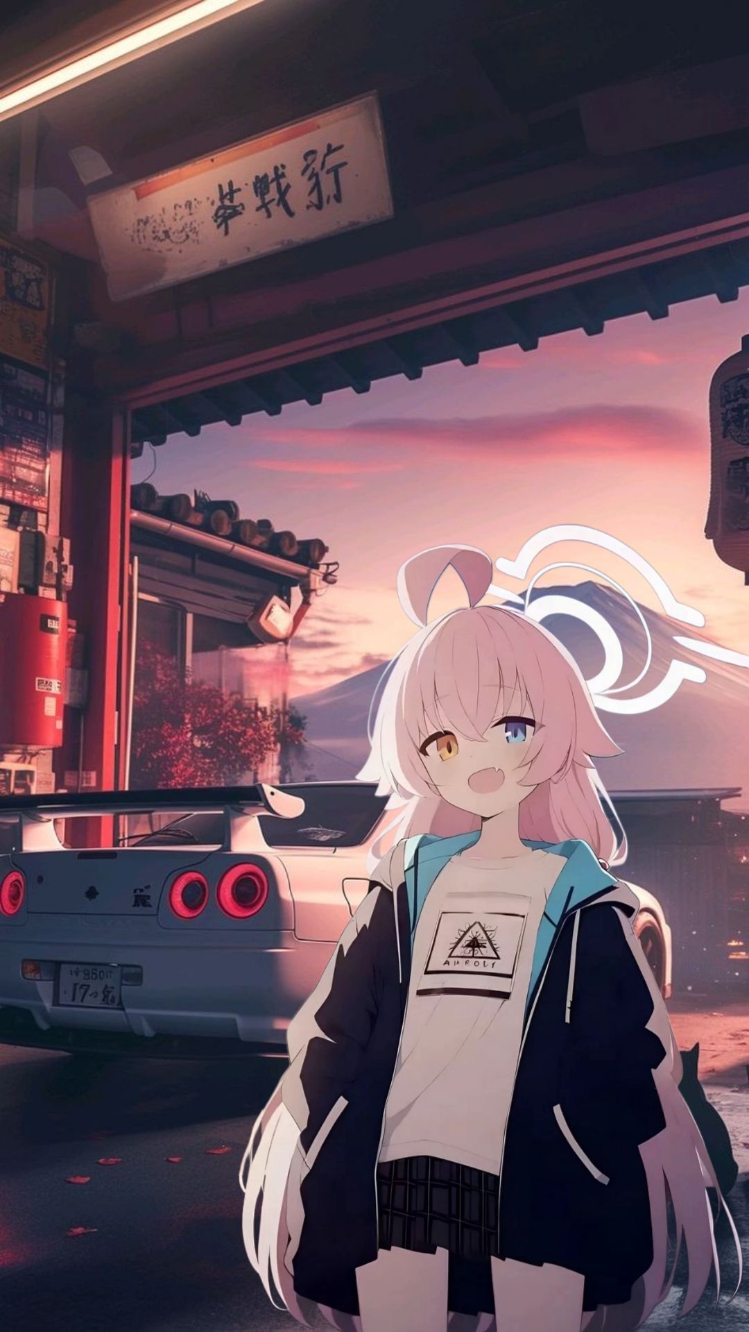Stylish GT-R Anime Scene Download Wallpapers