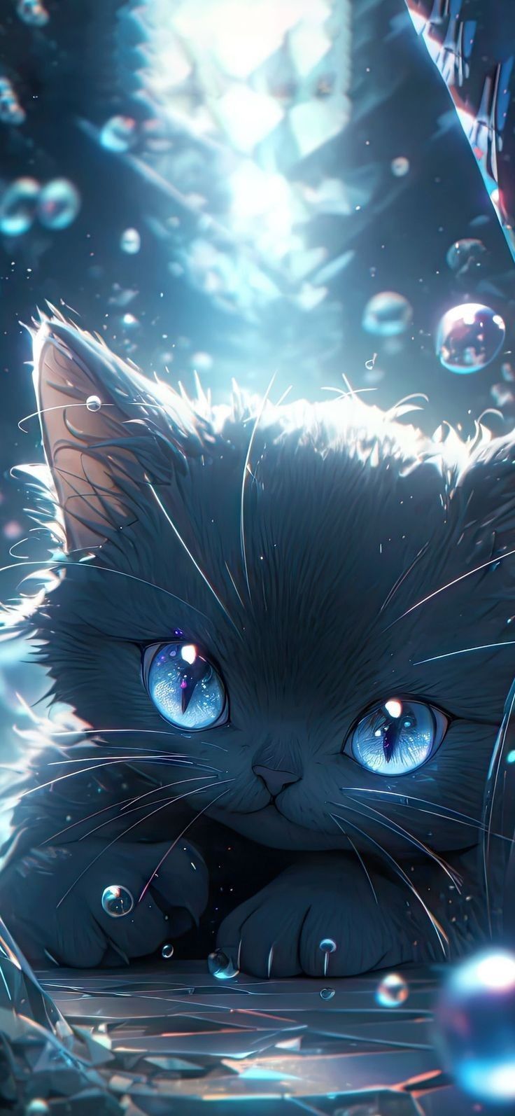 Anime Cat Hoodie Aesthetic Art Download Wallpapers