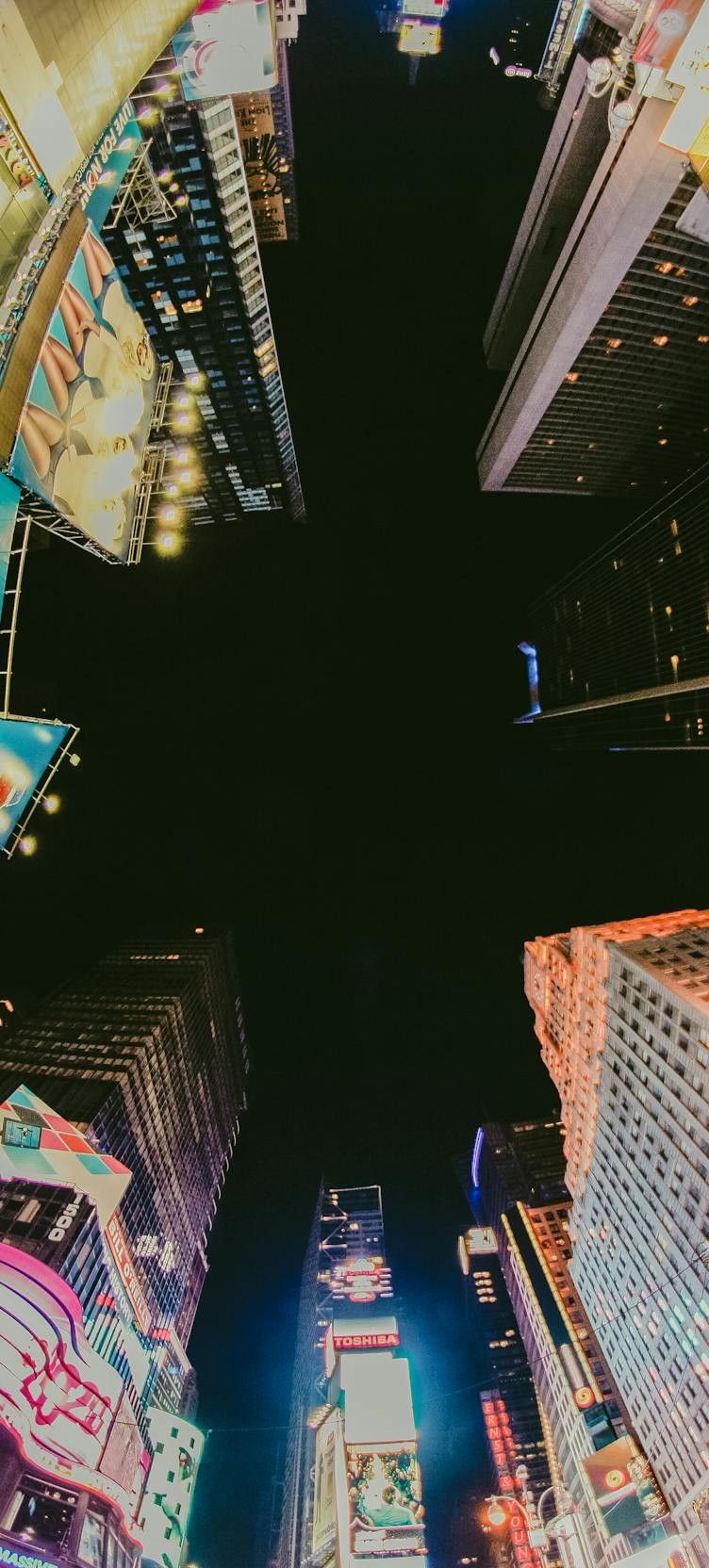 Neon Skyline Night Glow Download Wallpapers