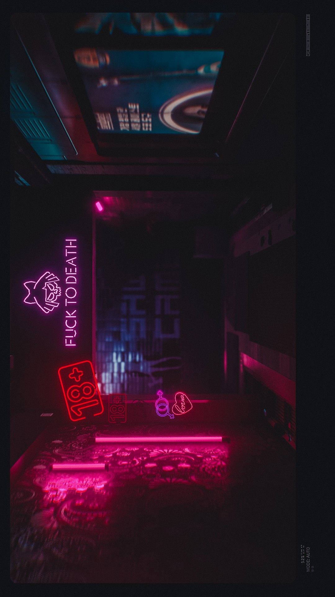 Neon Cyberpunk Dreamscape Download Wallpapers