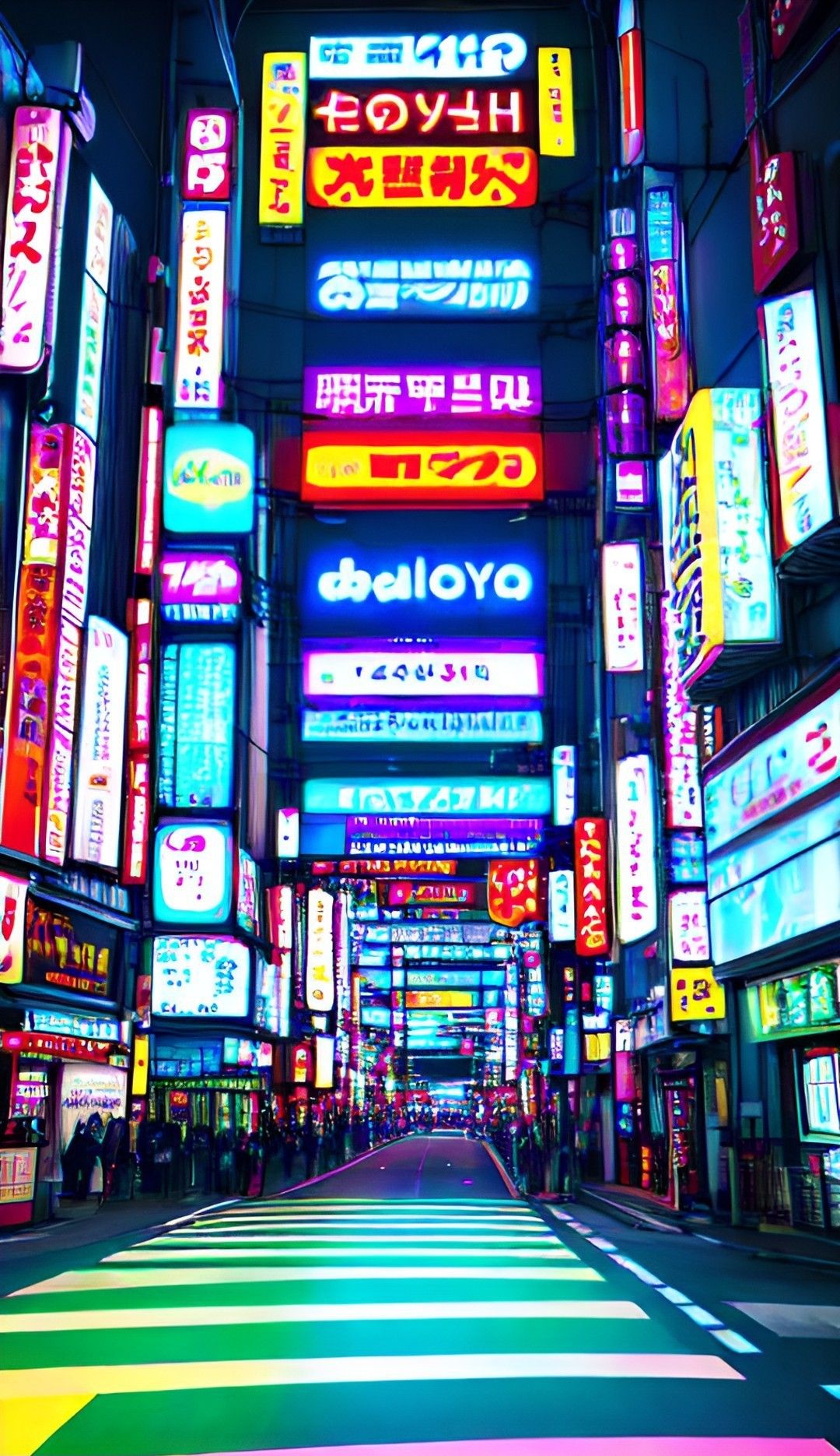 Cyberpunk Neon Dragon Glow Download Wallpapers