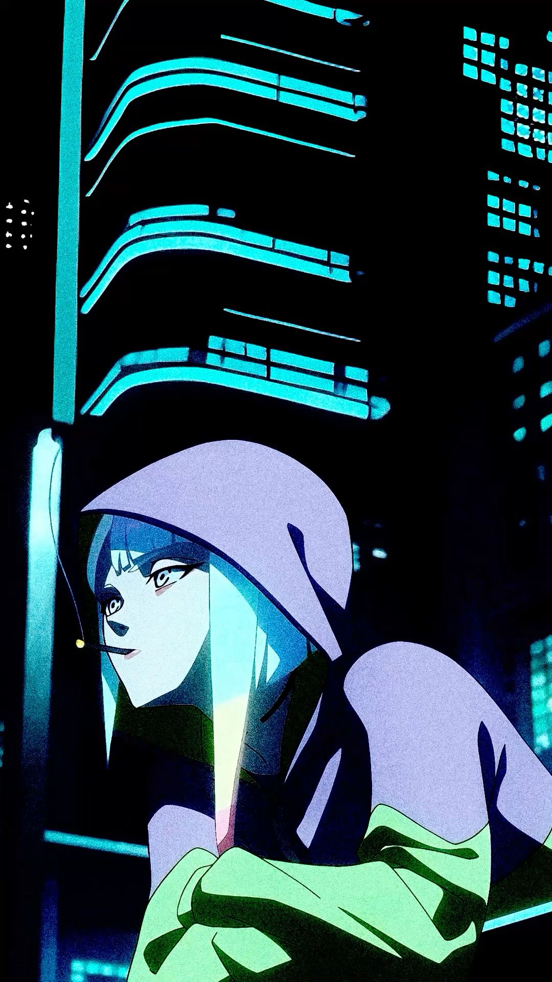 Neon Cityscape Cyberpunk Futurism Download Wallpapers
