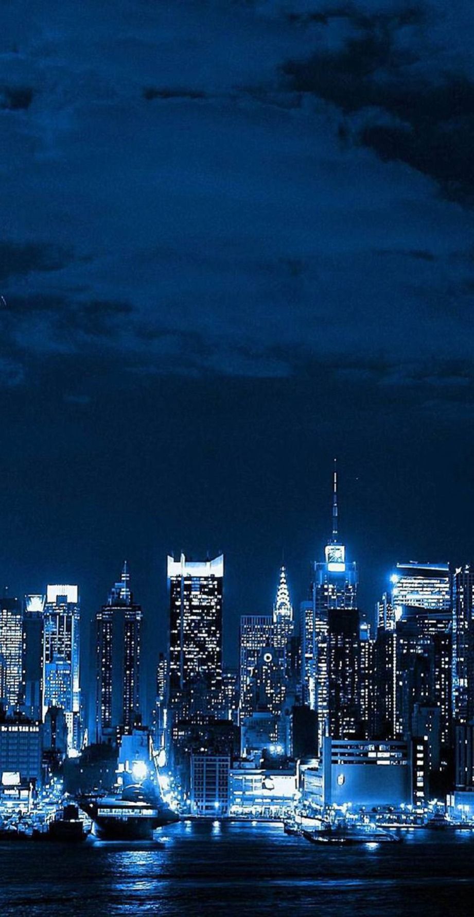 Neon Cityscape Night Glow Download Wallpapers