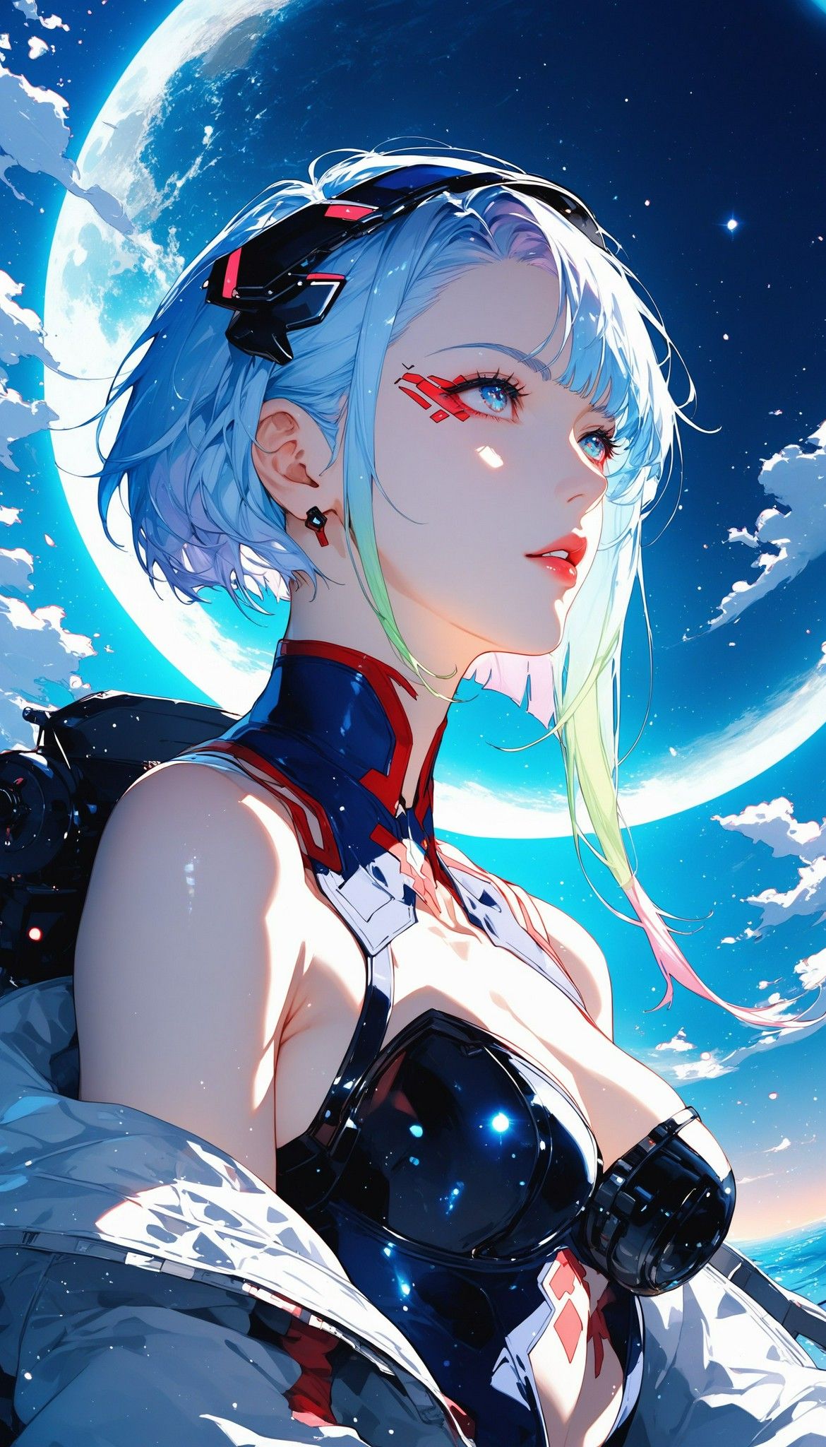 Cyberpunk City Neon Glow Download Wallpapers