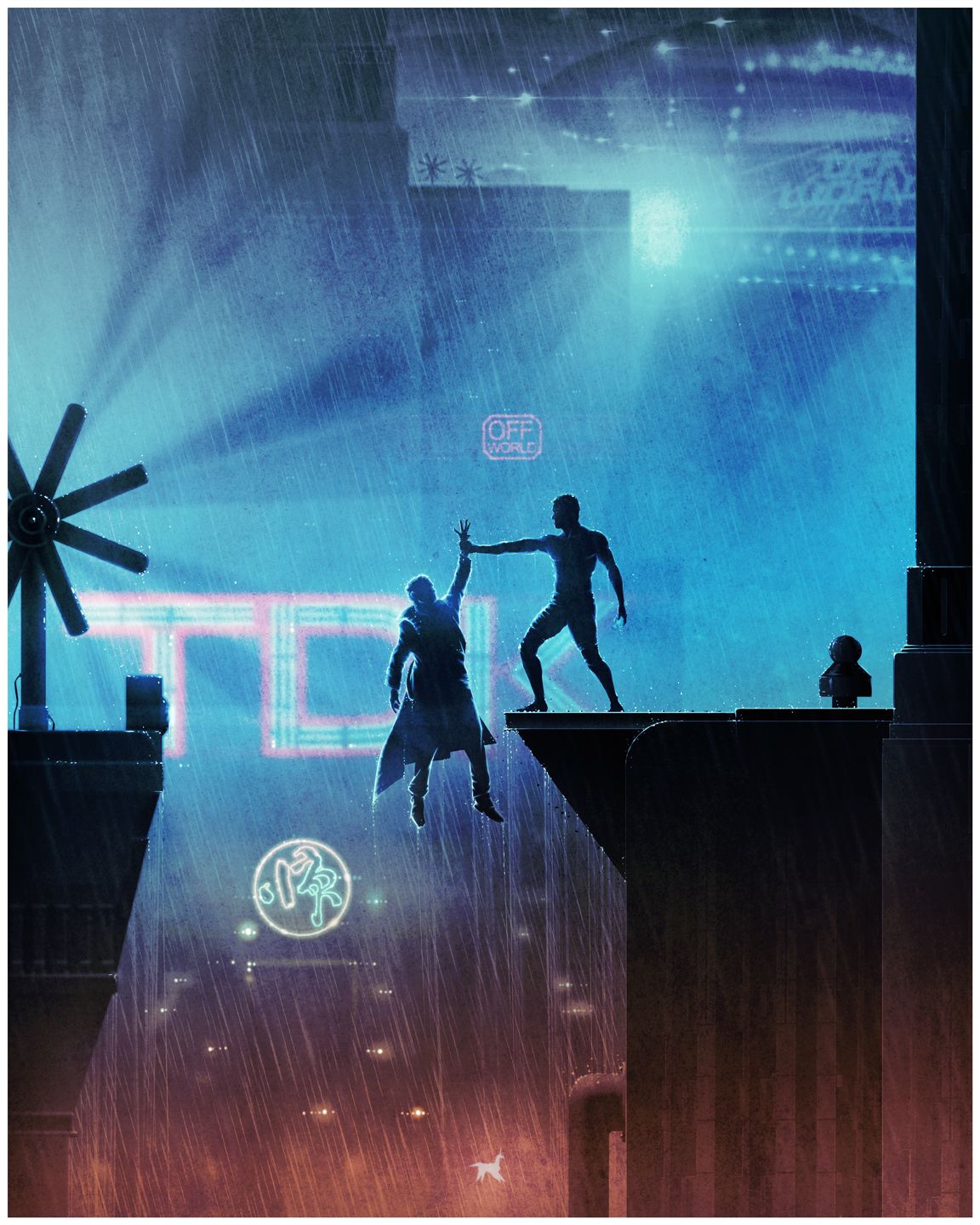 Neon Noir Cityscape Download Wallpapers