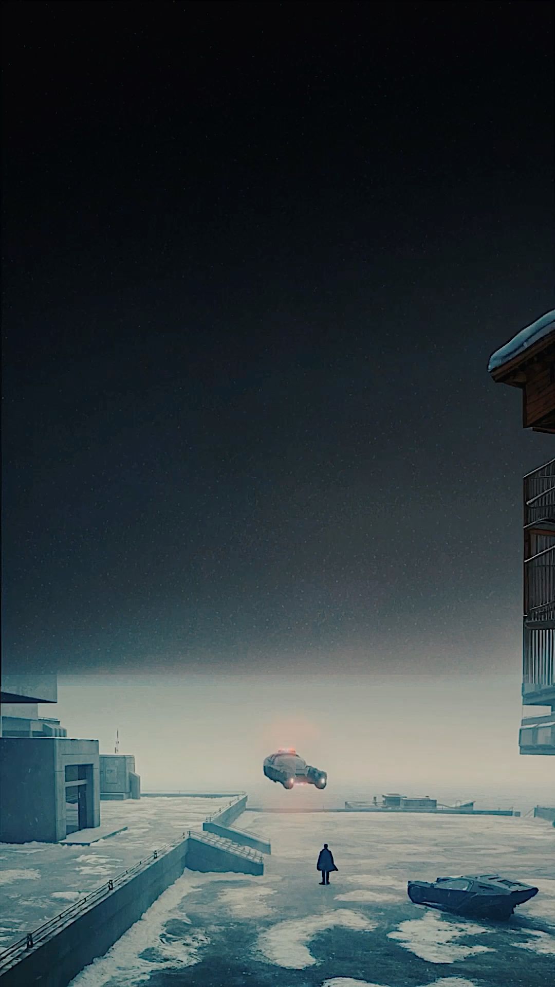 Neon Dystopia Cityscape Download Wallpapers