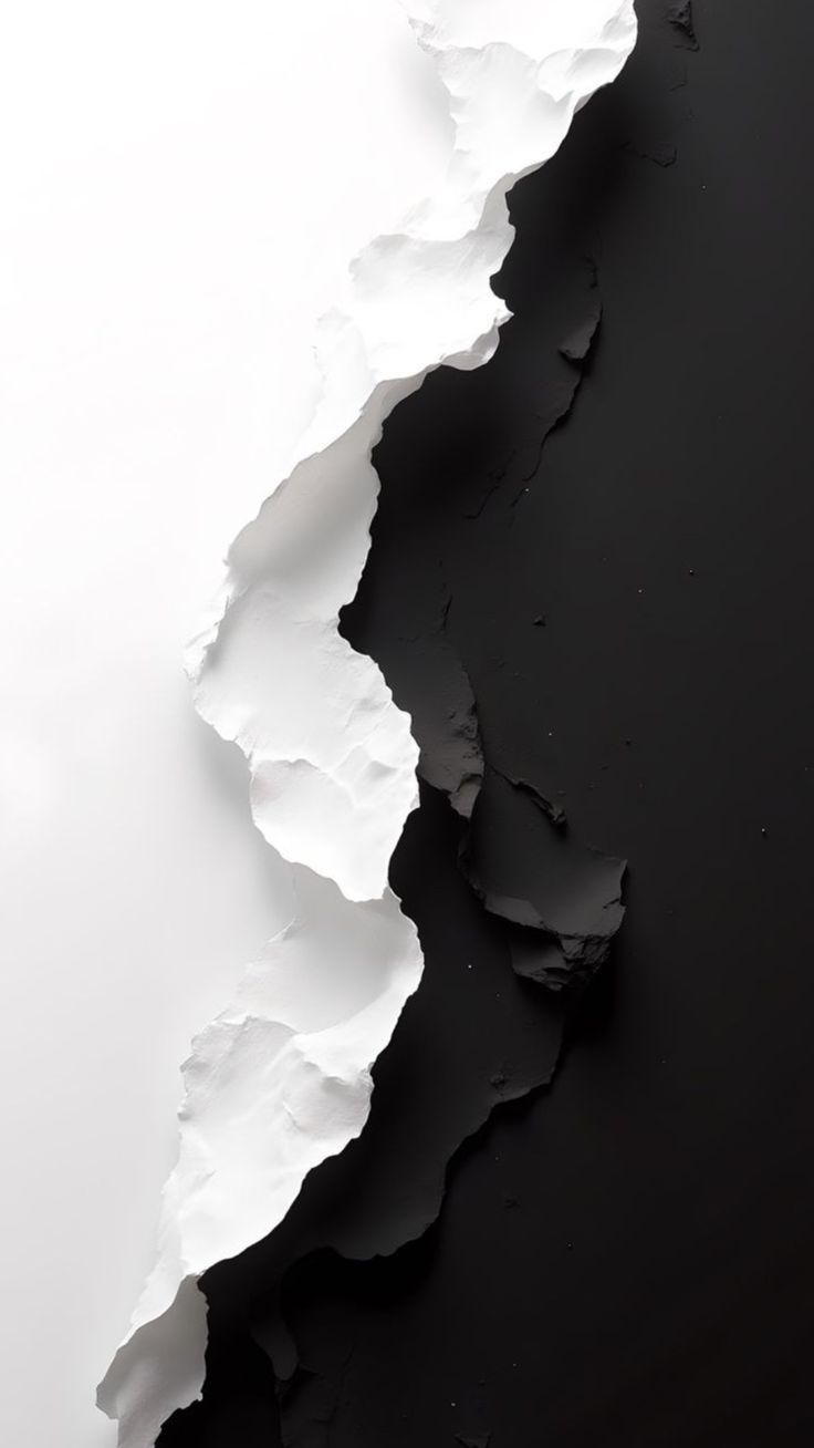 Minimalist Black White Cracked Texture Download Wallpapers