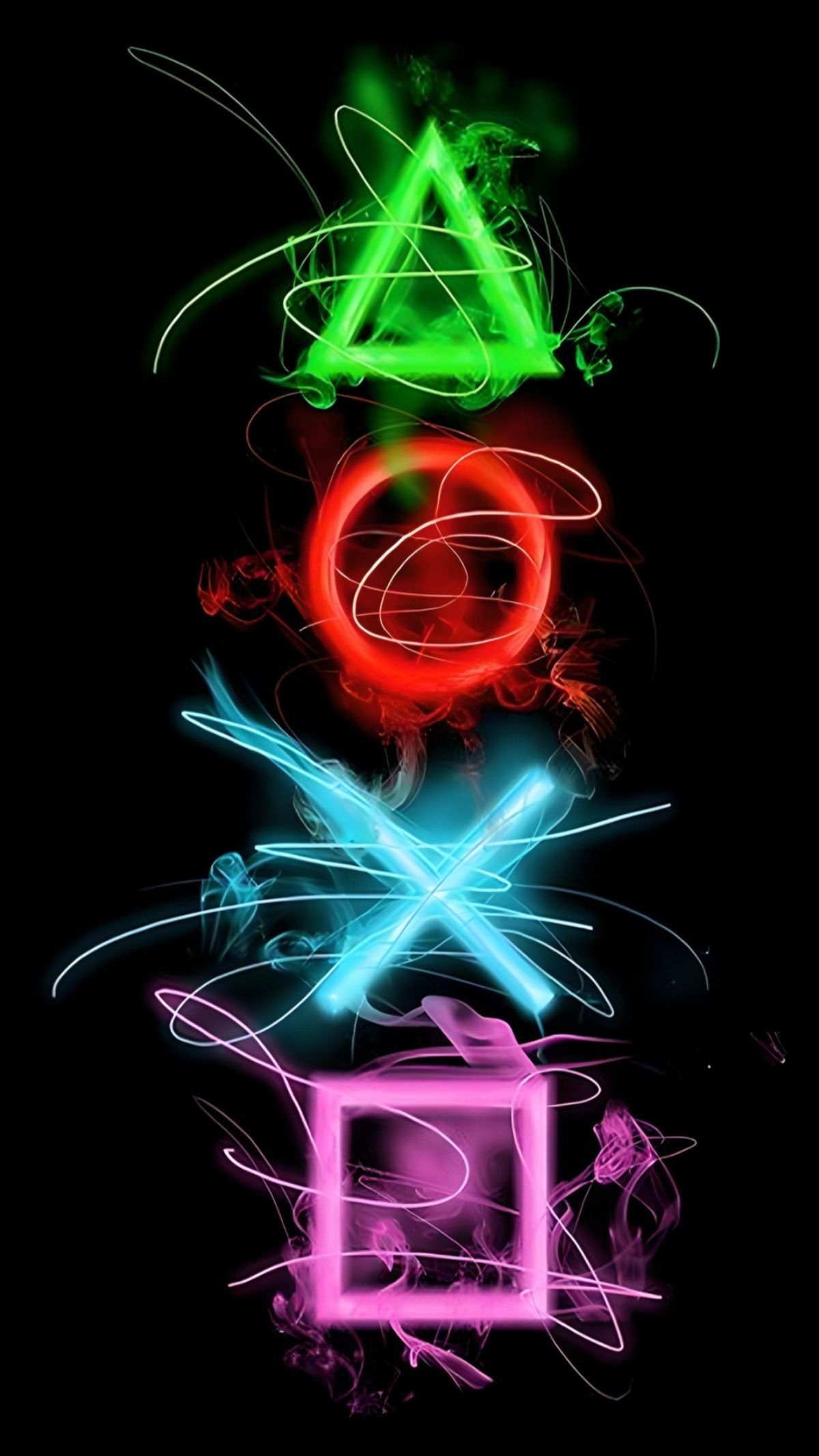 Neon Skyline Art Glow Download Wallpapers