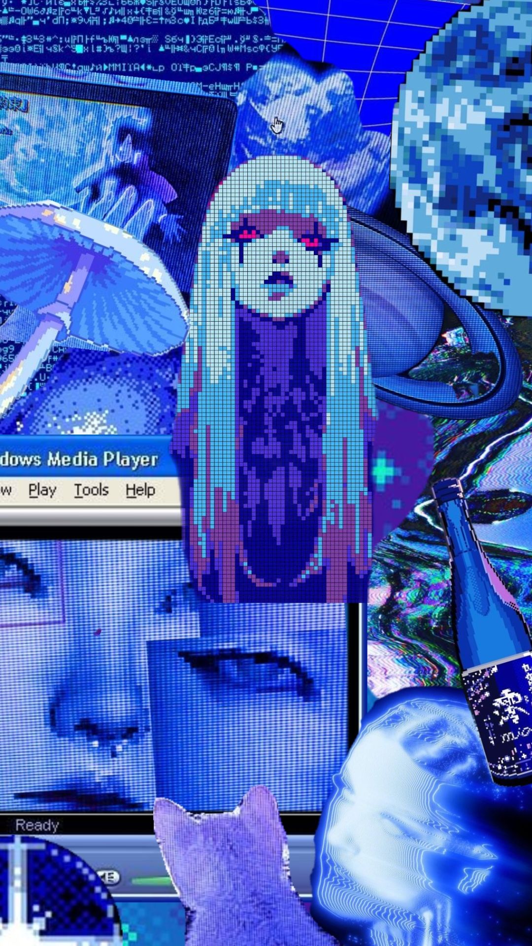 Futuristic Gaming Collage Design Download Wallpapers