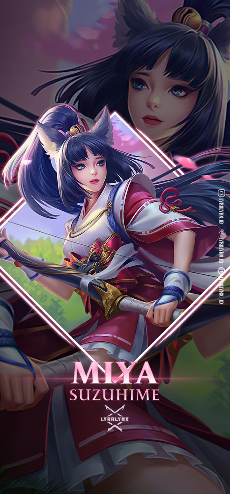 Miya MLBB Anime Gaming Art Download Wallpapers
