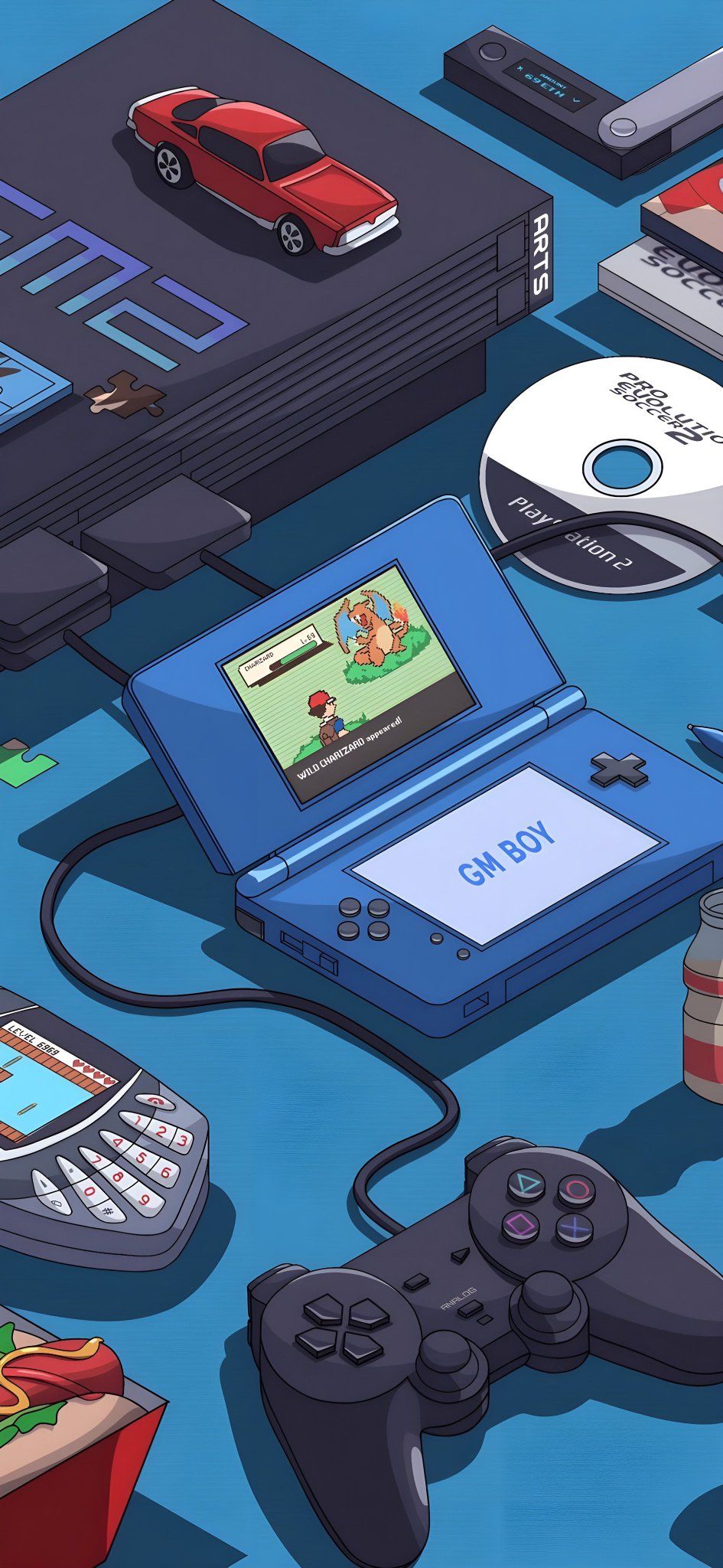 Pixel Art Gaming Background Design Download Wallpapers