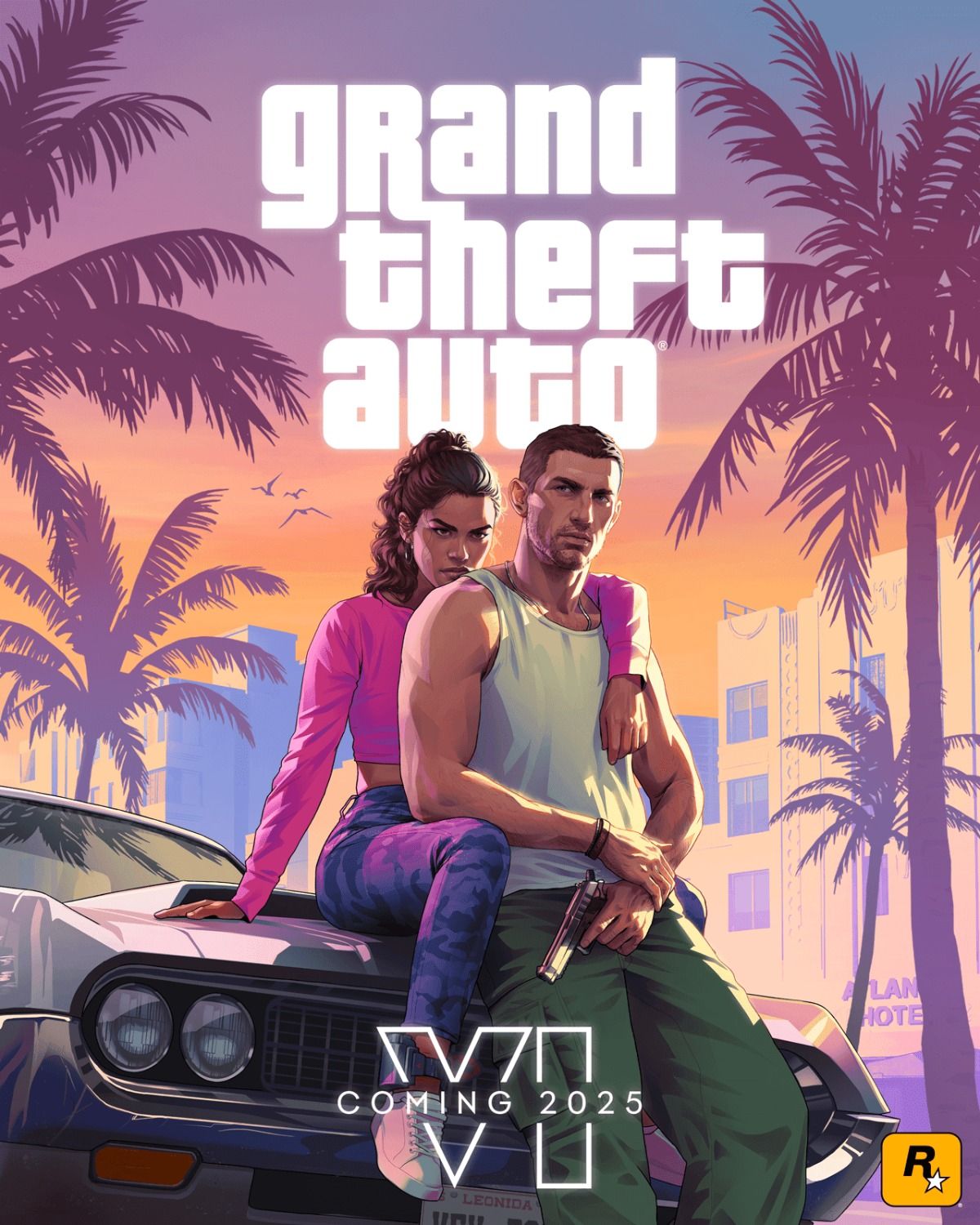 GTA 6 Trailer Artwork HD Design Download Wallpapers