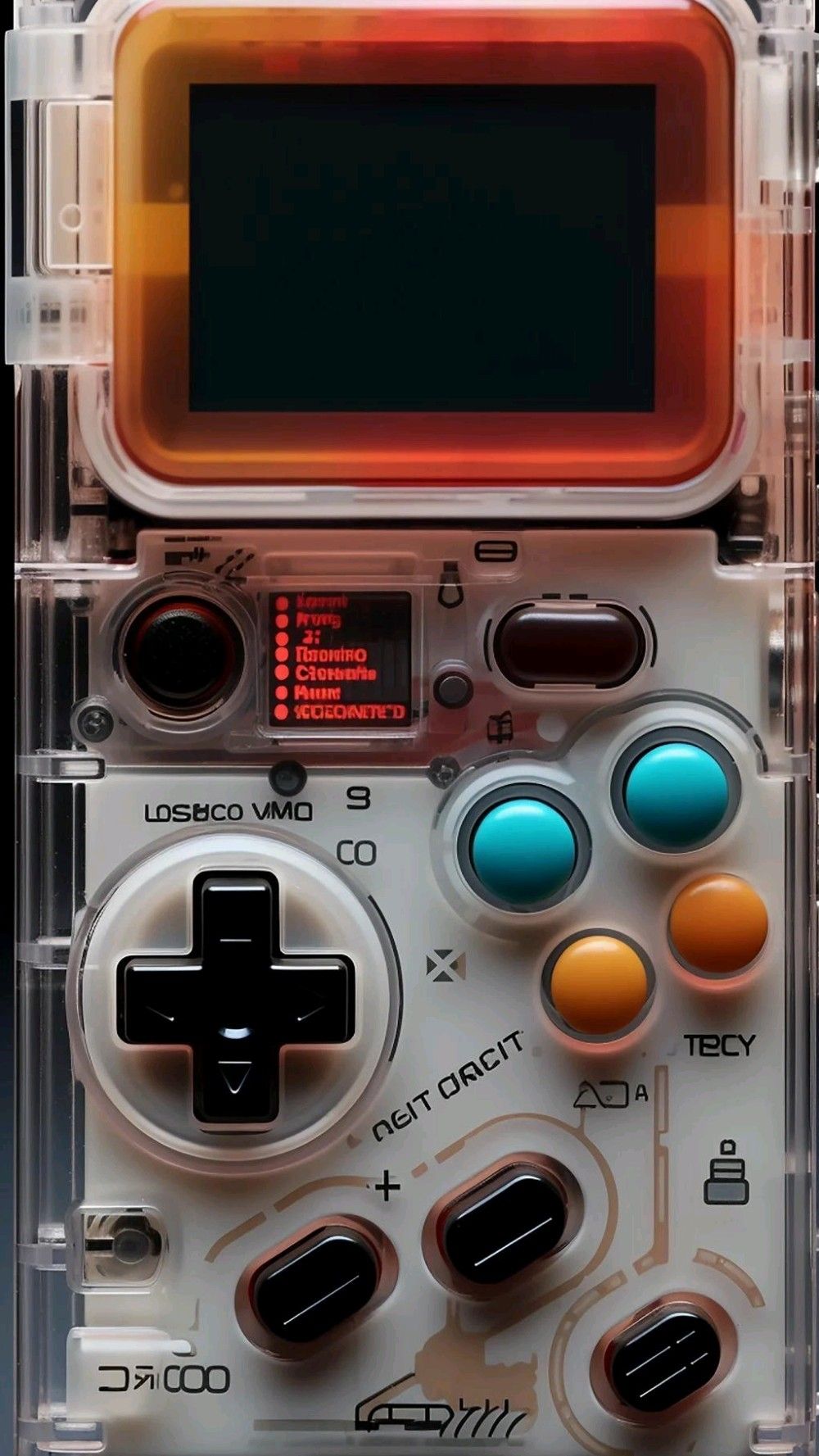 Retro Gaming Console in Plastic Case Download Wallpapers