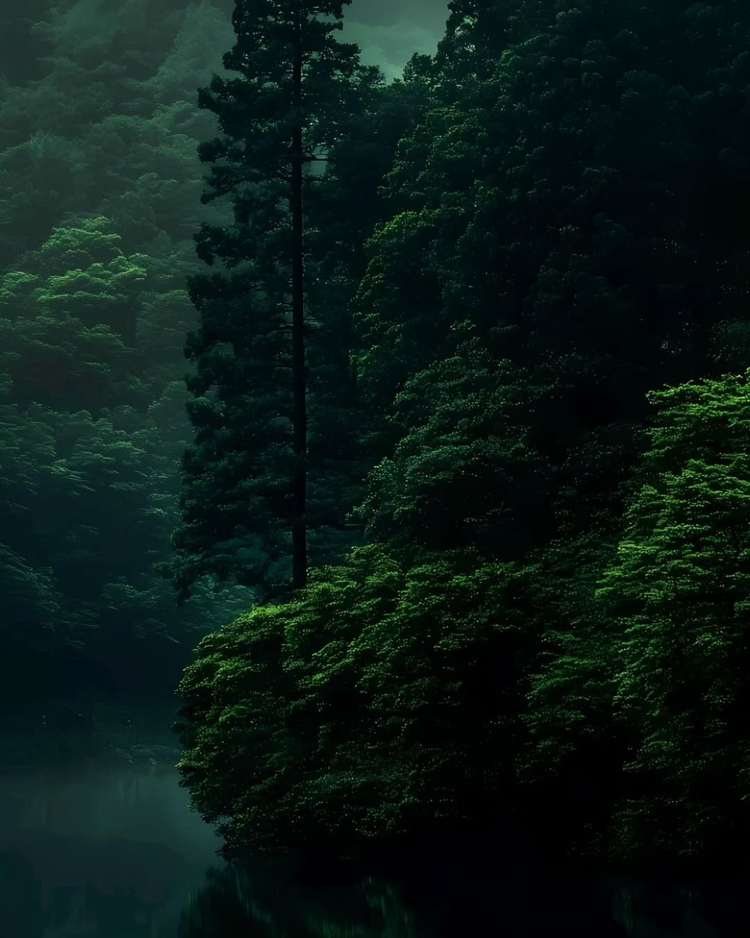 Enchanted Forest Water Reflection Download Wallpapers