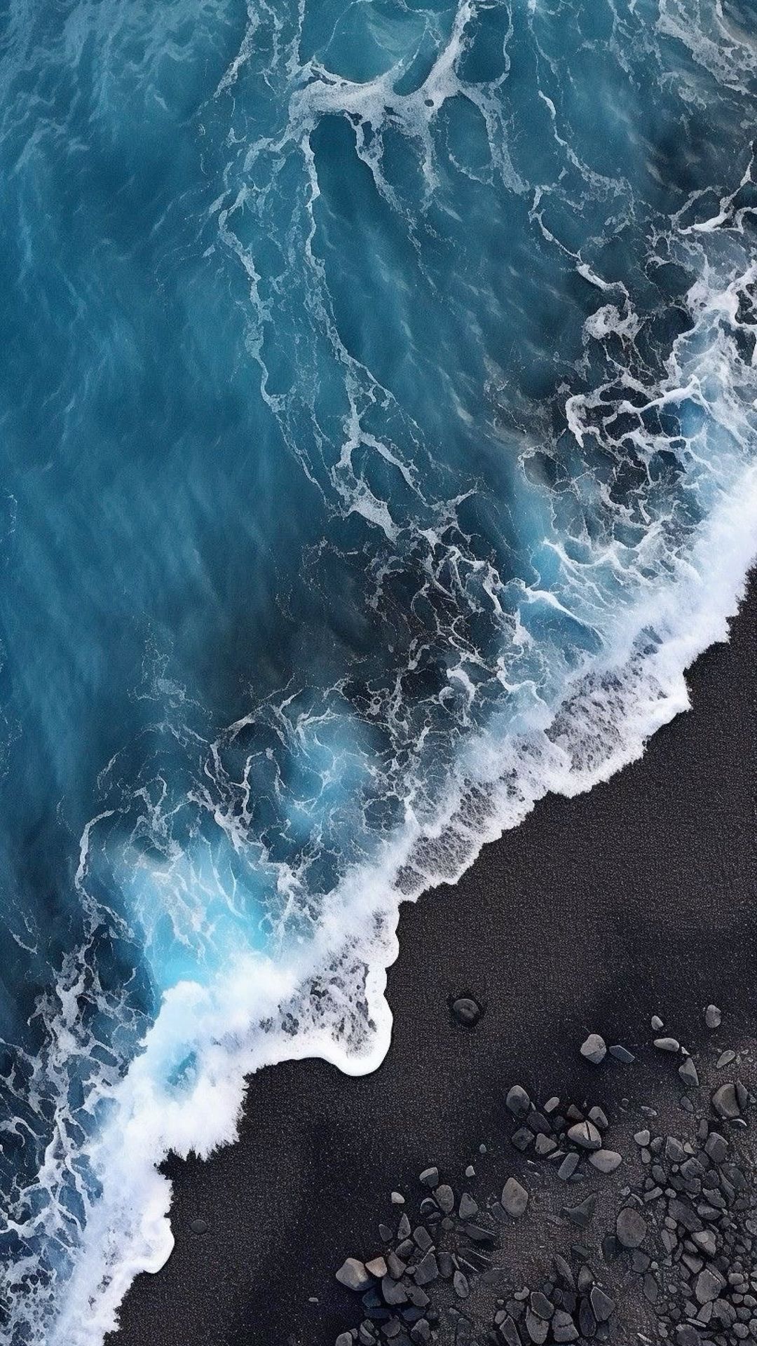 Calm Ocean Waves Horizon Download Wallpapers