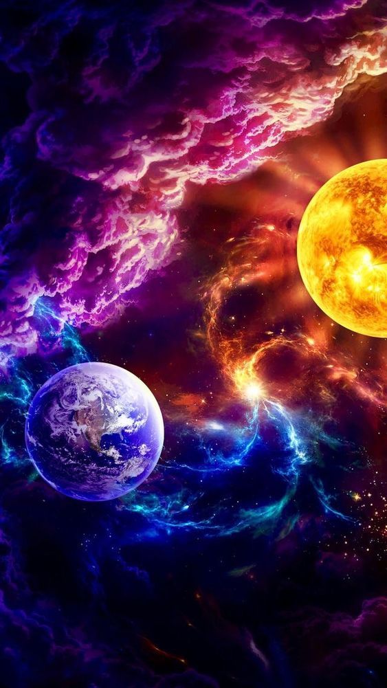 Sun & Earth Download Wallpapers