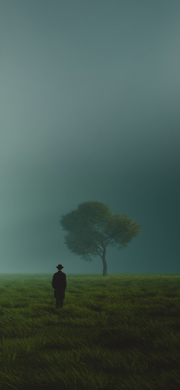 Man at a Tree Download Wallpapers